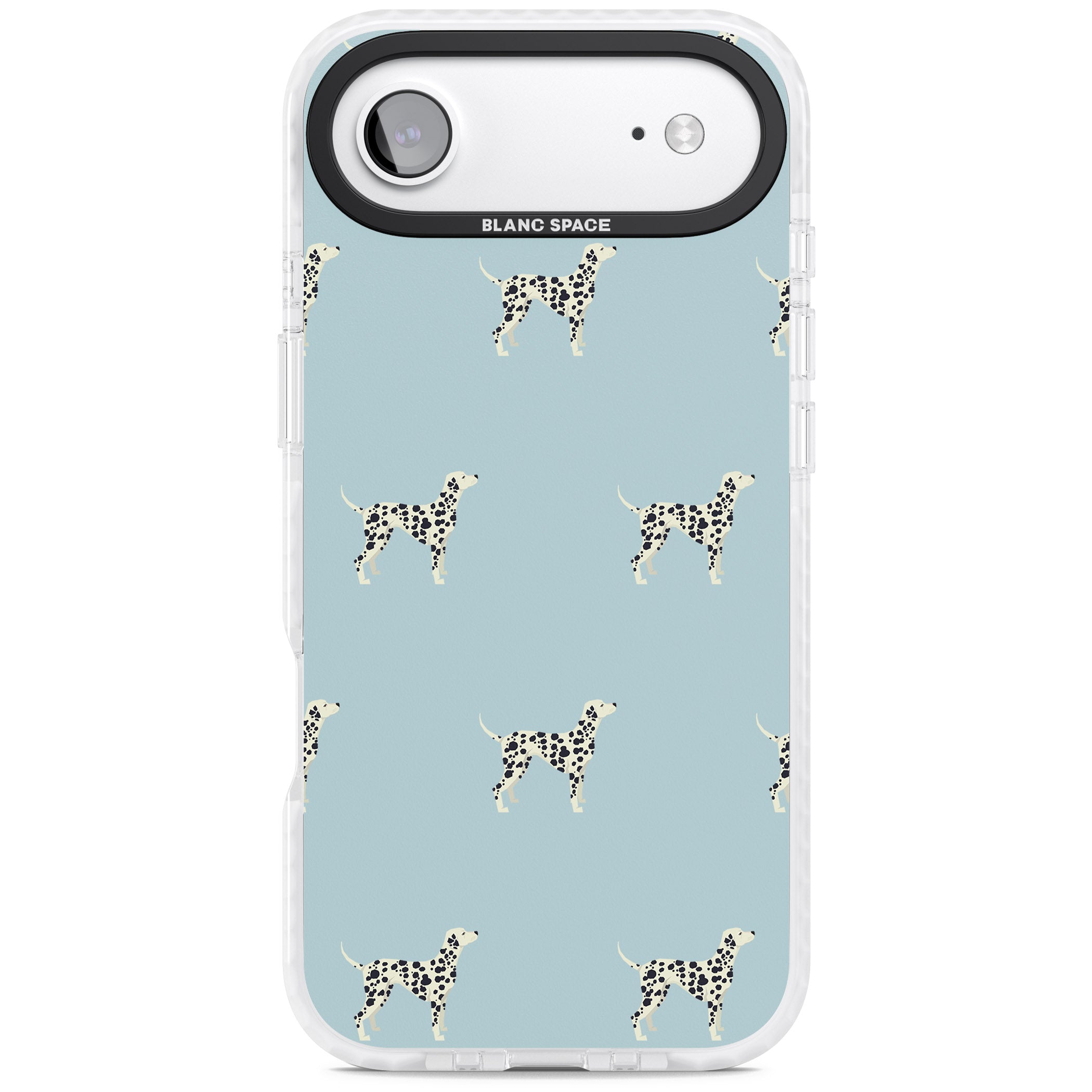 Dalmatian Pattern iPhone 17 Air Impact Clear Phone Case