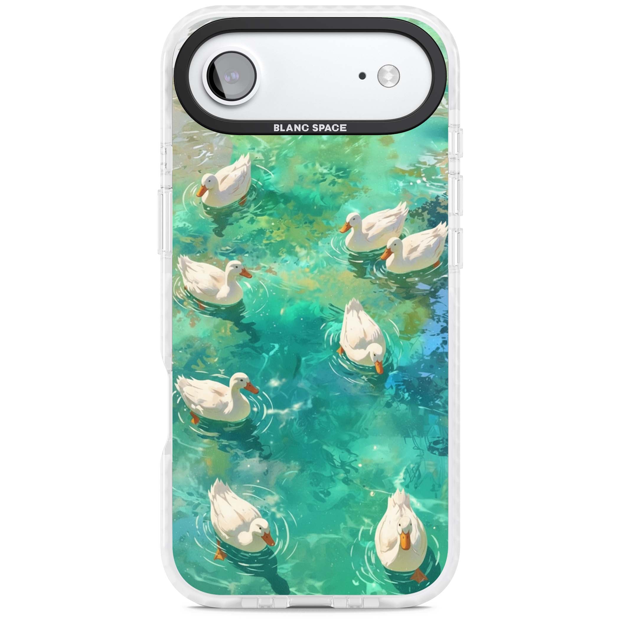 Ducks In The Pond for her iPhone case | Black Impact case for iPhone Air