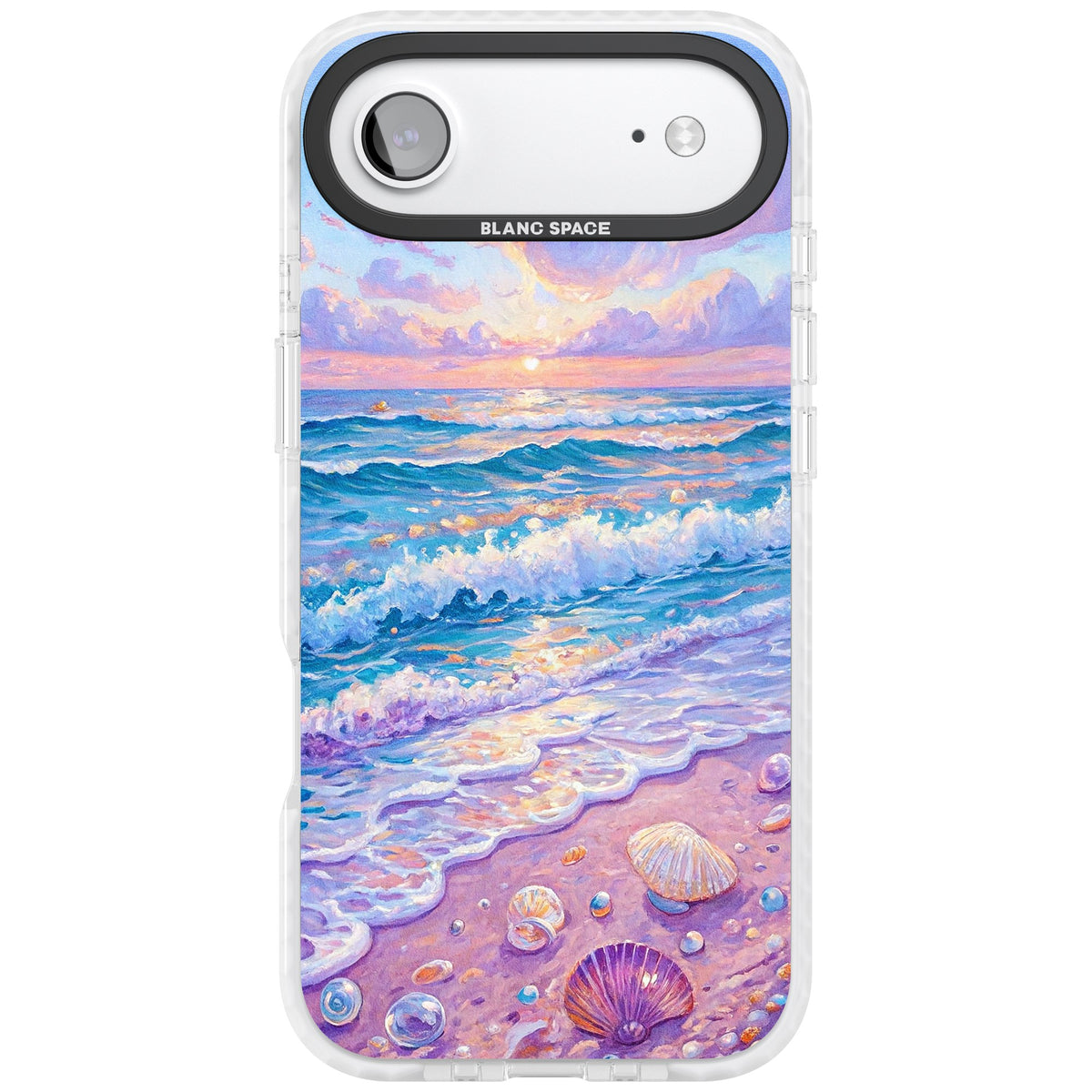 Pearl Shore iPhone Air Impact Clear Phone Case front