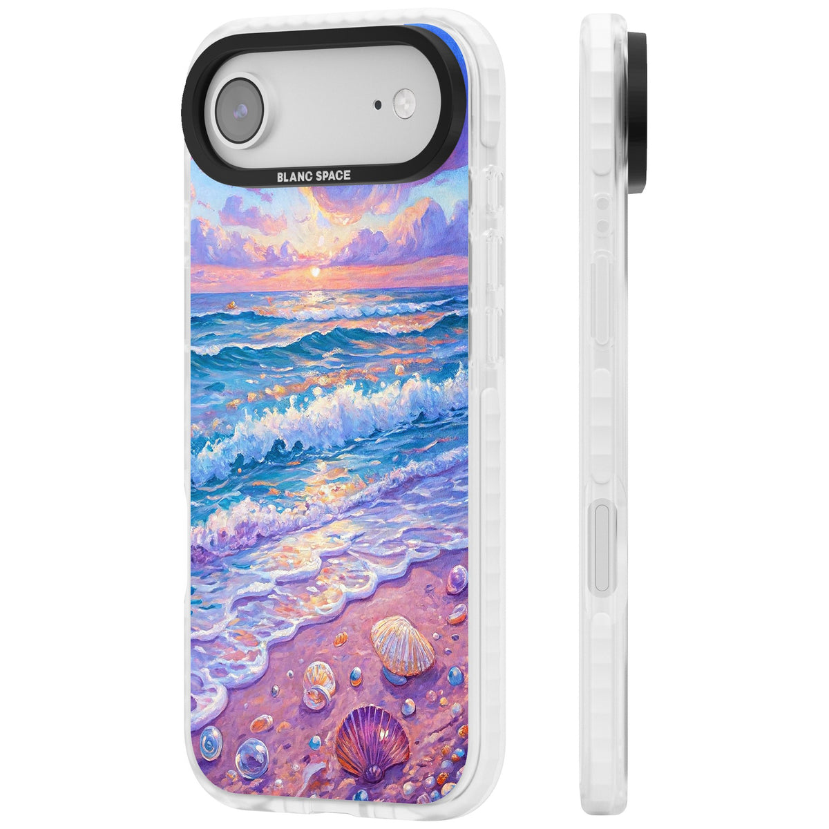Pearl Shore iPhone Air Impact Clear Phone Case side