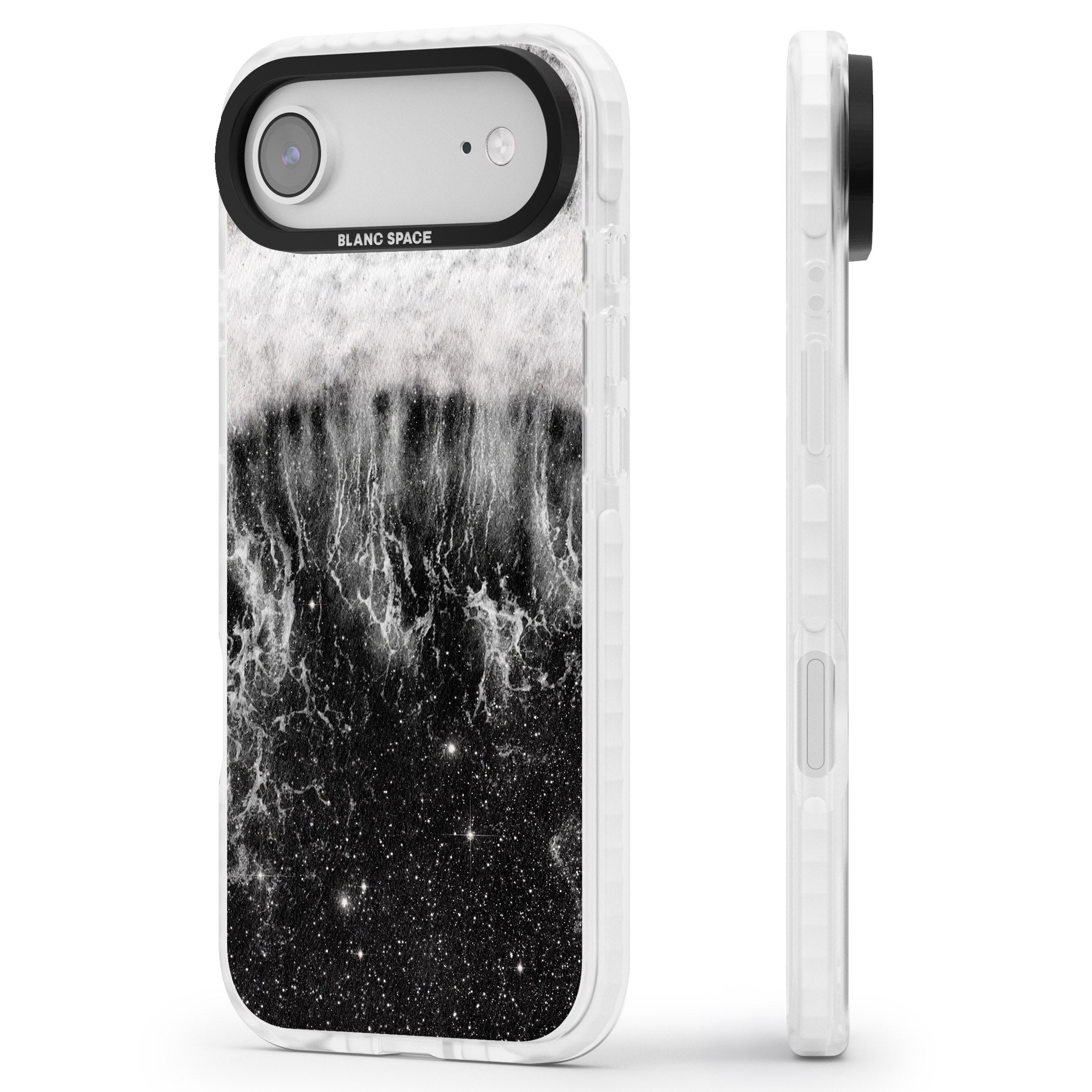 Deep Wave iPhone 17 Air Impact Clear Phone Case Side Profile