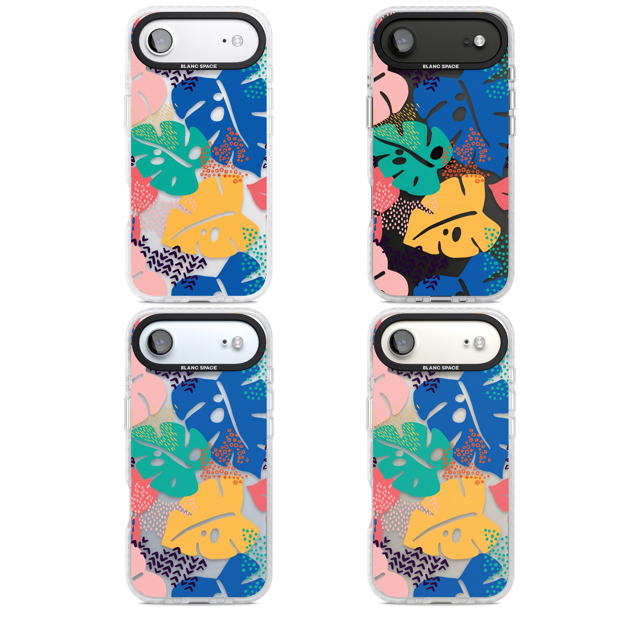 Vibrant Leaves iPhone 17 Air Impact Clear Phone Case APT Impact Protection