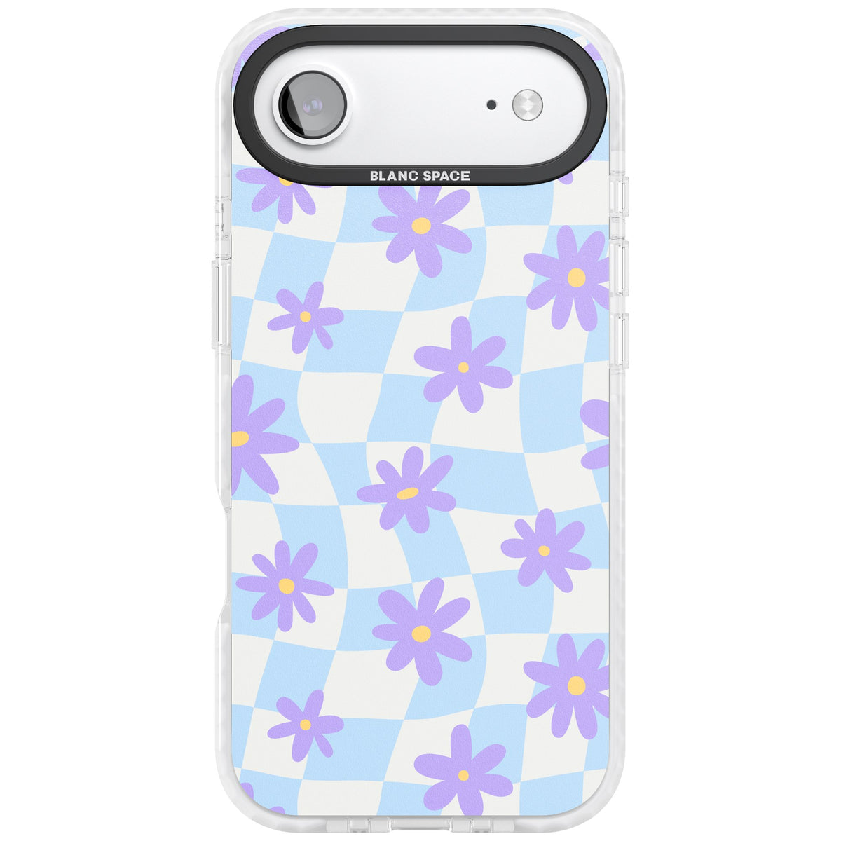 Serene Skies & Flowers iPhone Air Impact Clear Phone Case front