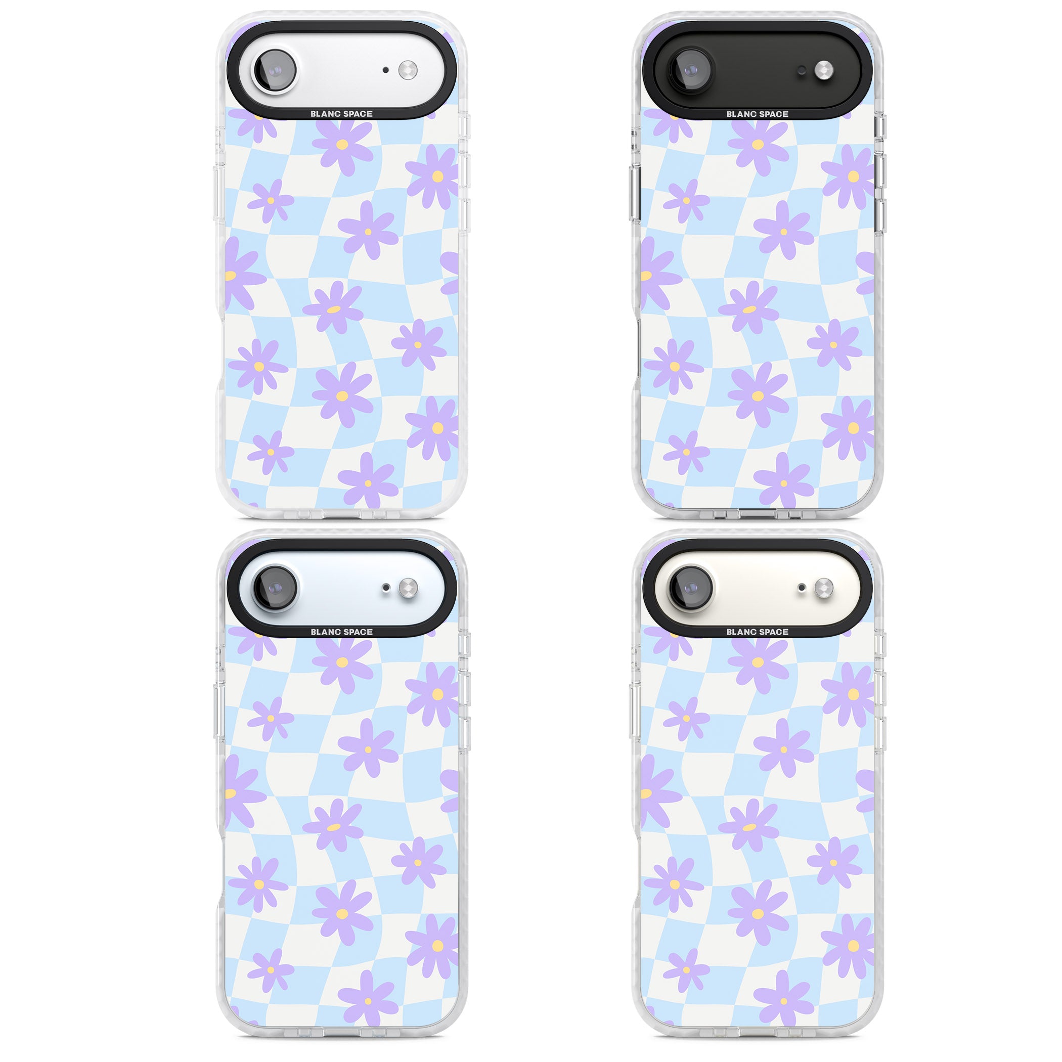 Serene Skies & Flowers iPhone 17 Air Impact Clear Phone Case APT Impact Protection