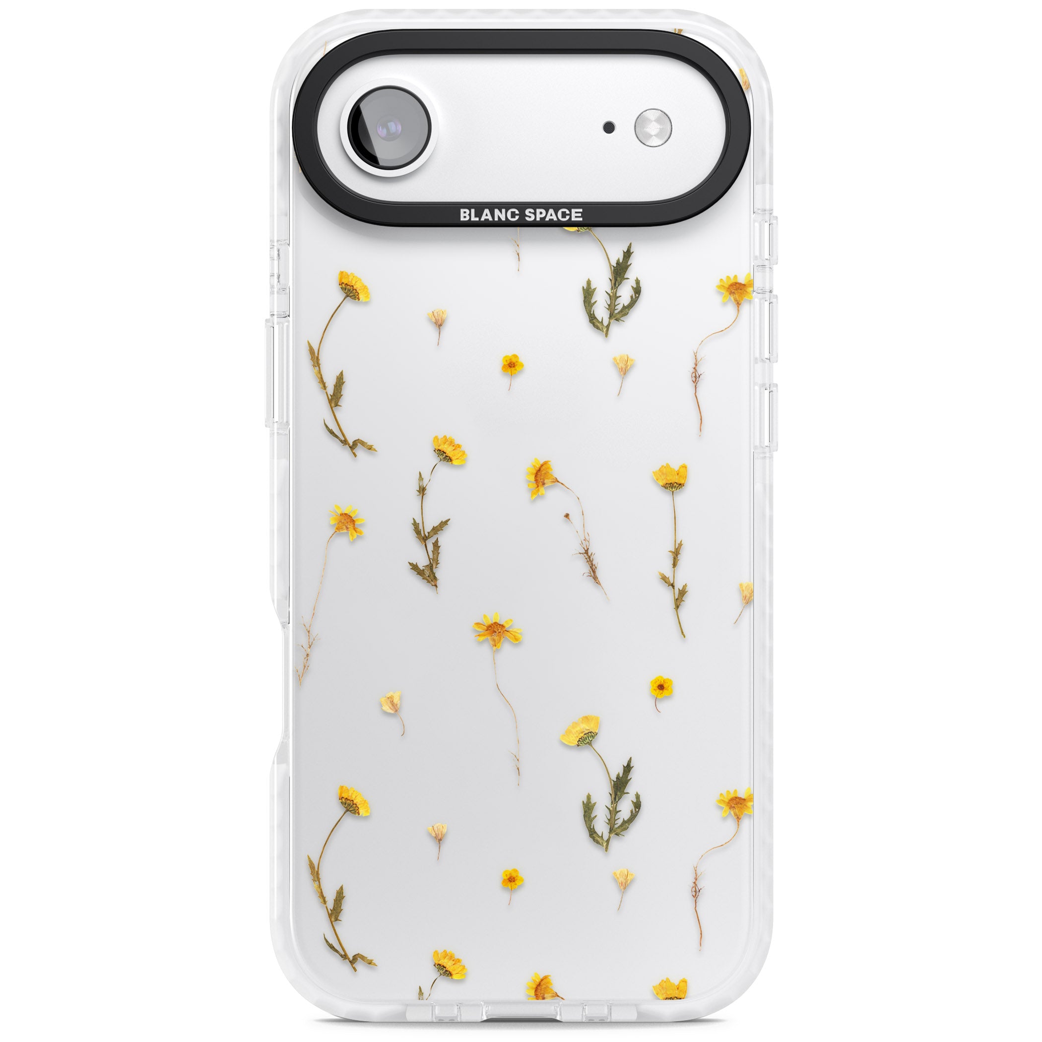 Yellow Wildflower iPhone 17 Air Impact Clear Phone Case