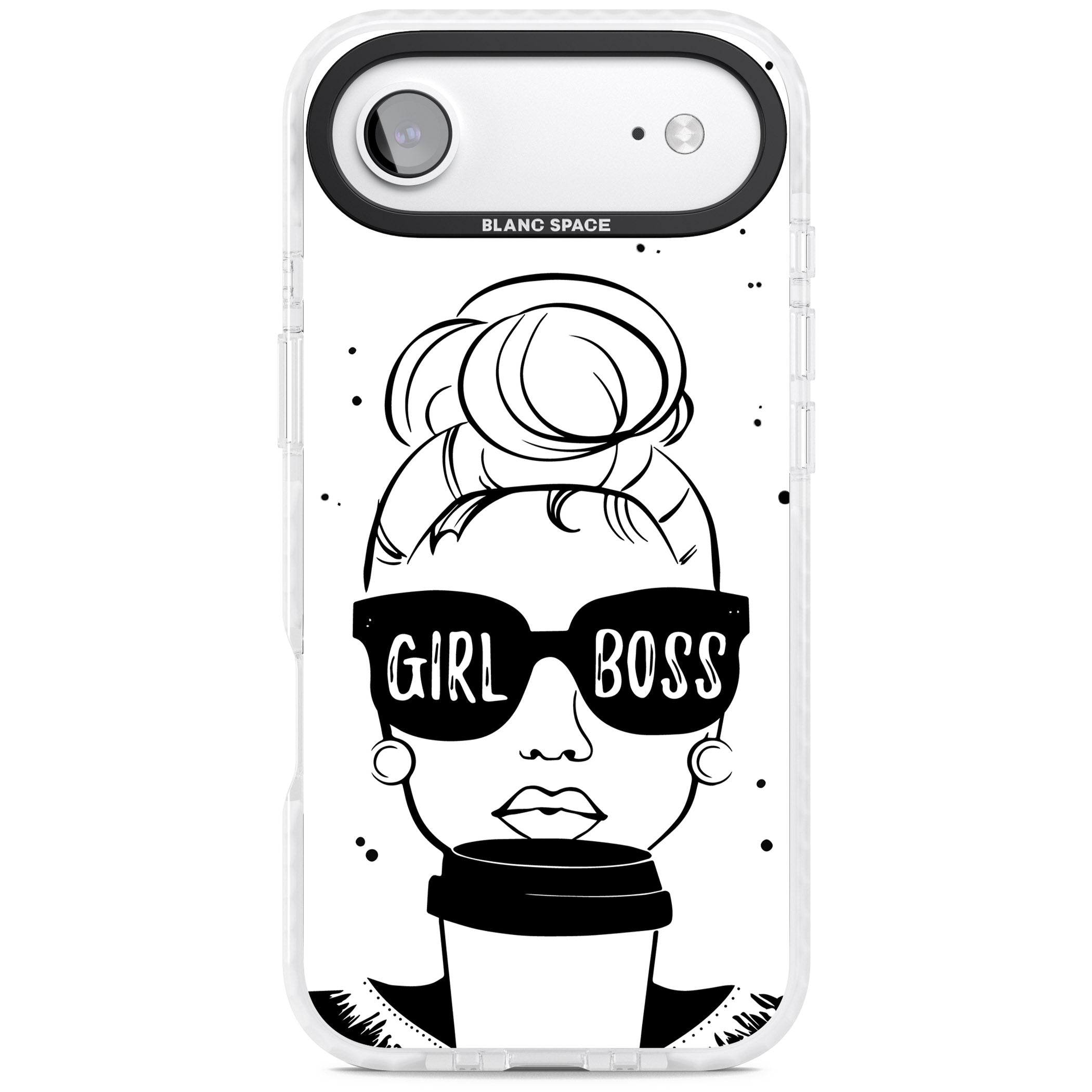 Girl Boss iPhone 17 Air Impact Clear Phone Case