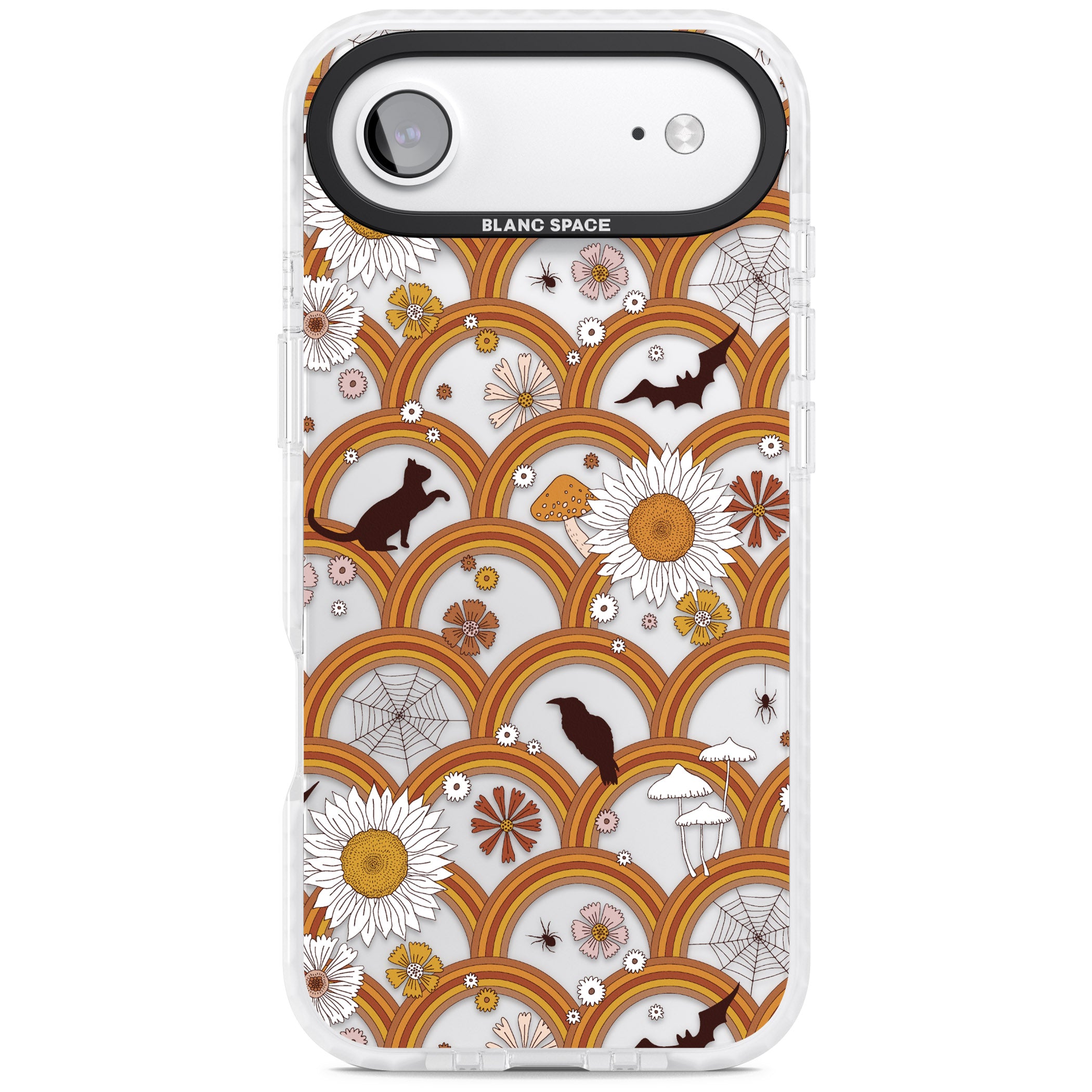 Halloween Rainbows iPhone 17 Air Impact Clear Phone Case