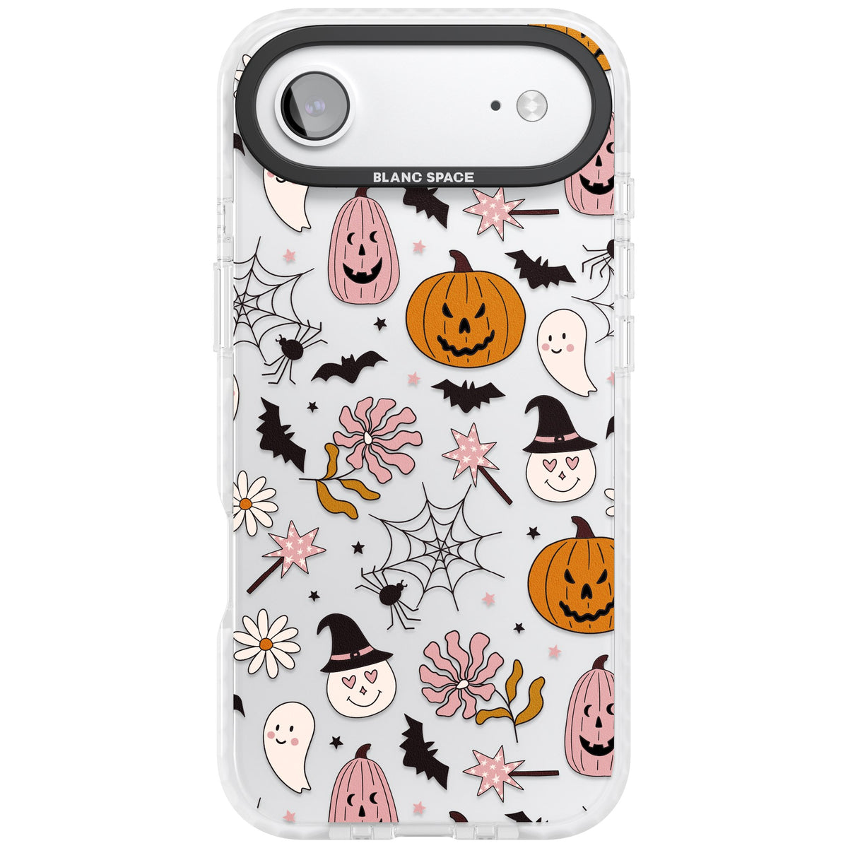 Spooky Mix iPhone Air Impact Clear Phone Case front