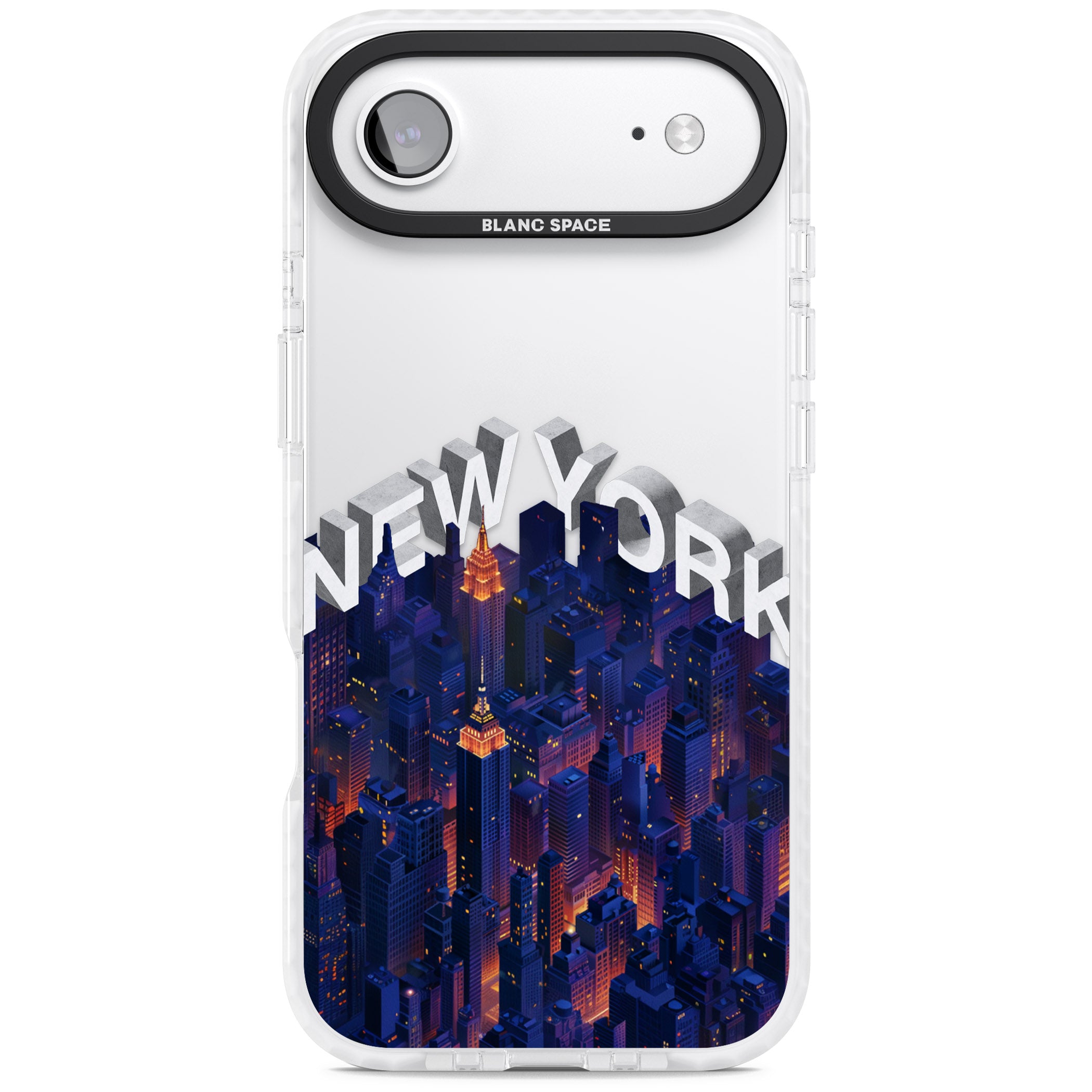 New York City iPhone 17 Air Impact Clear Phone Case