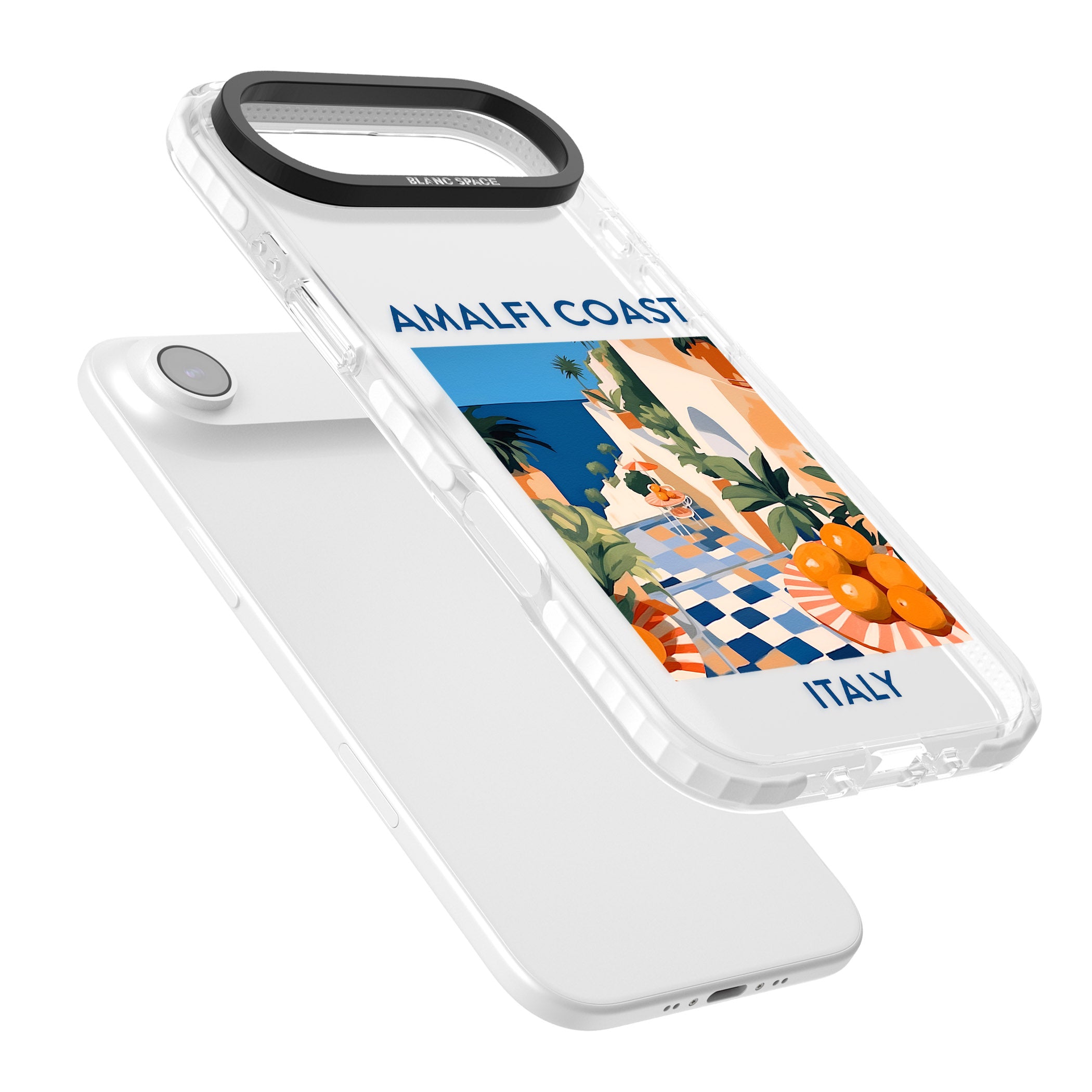 Amalfi Coast iPhone 17 Air Impact Clear Phone Case Colours
