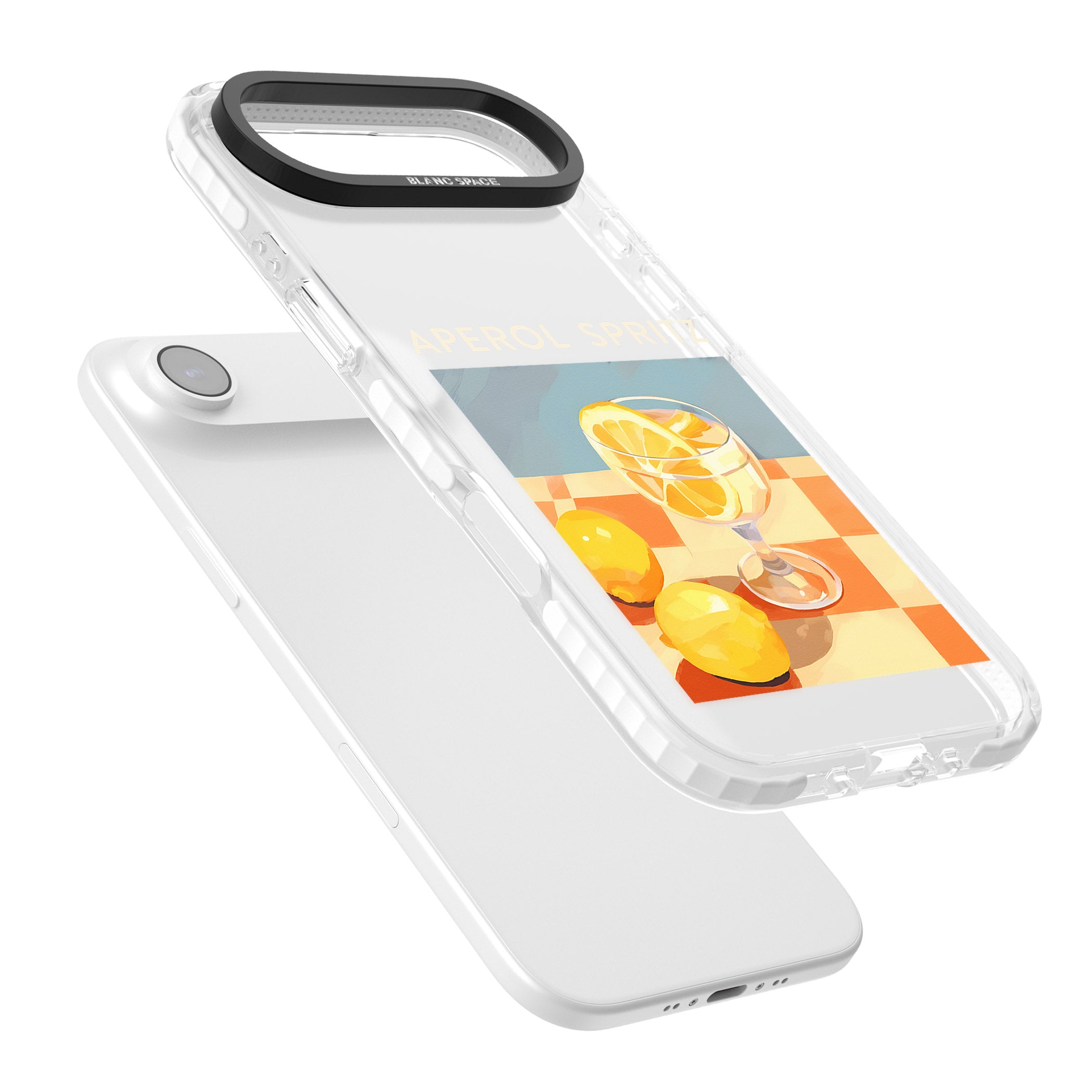 Lemon Spritz iPhone 17 Air Impact Clear Phone Case Colours