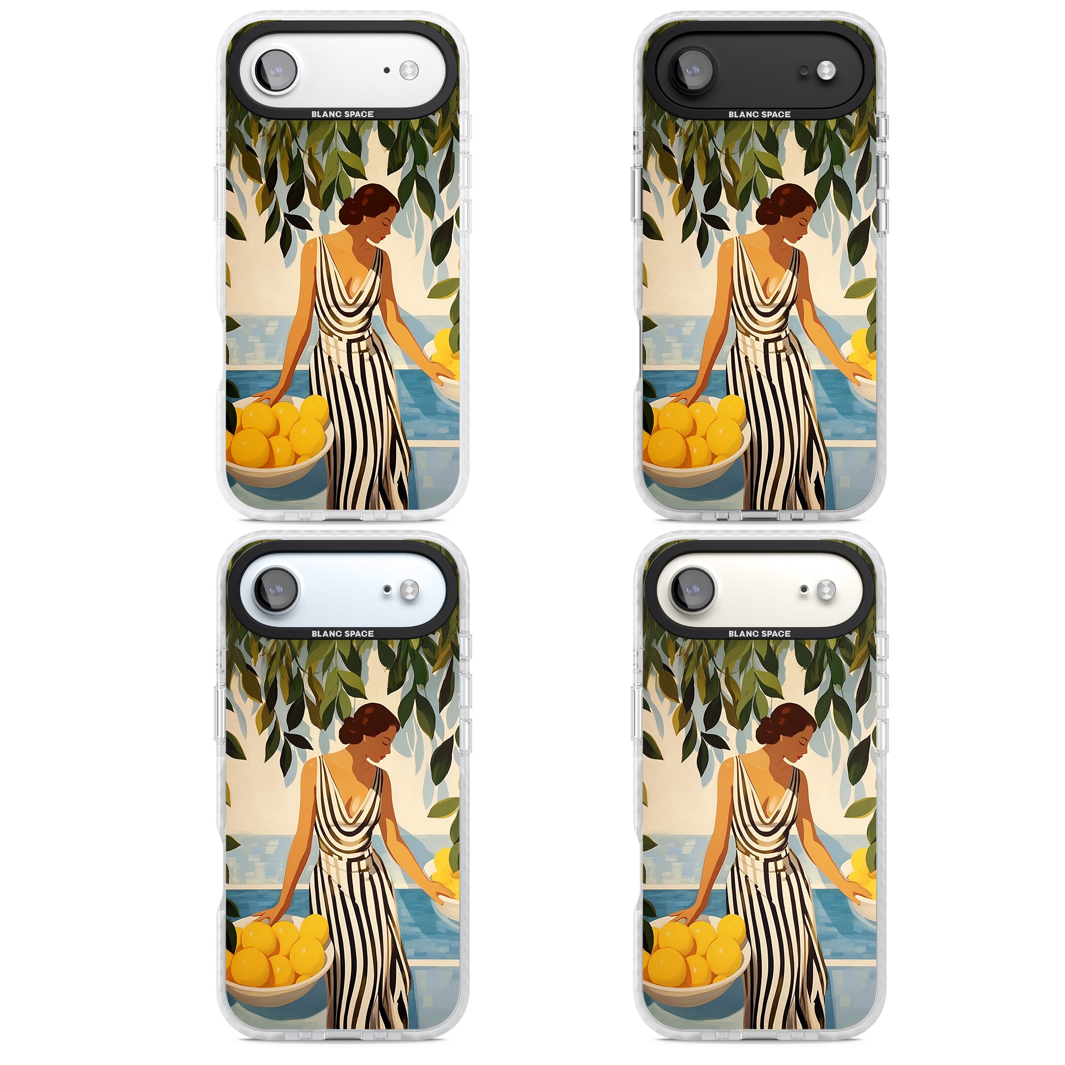 Lemon Picking iPhone 17 Air Impact Clear Phone Case APT Impact Protection