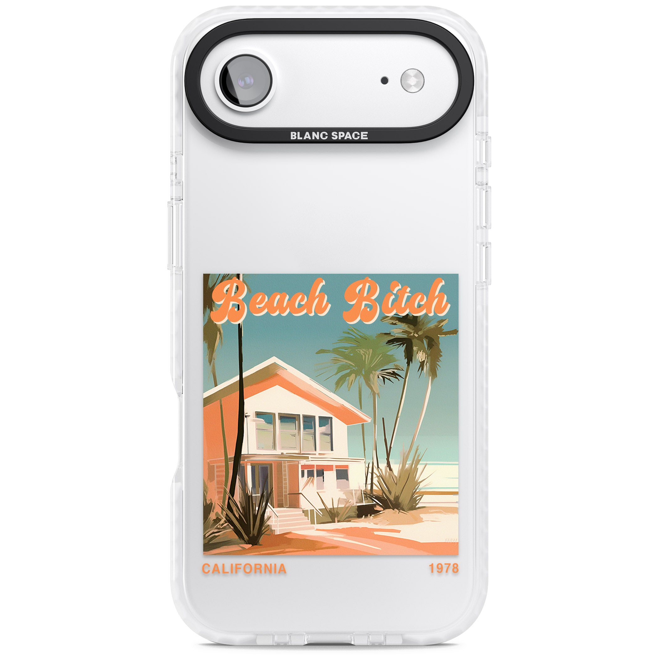 Beach B*tch iPhone 17 Air Impact Clear Phone Case