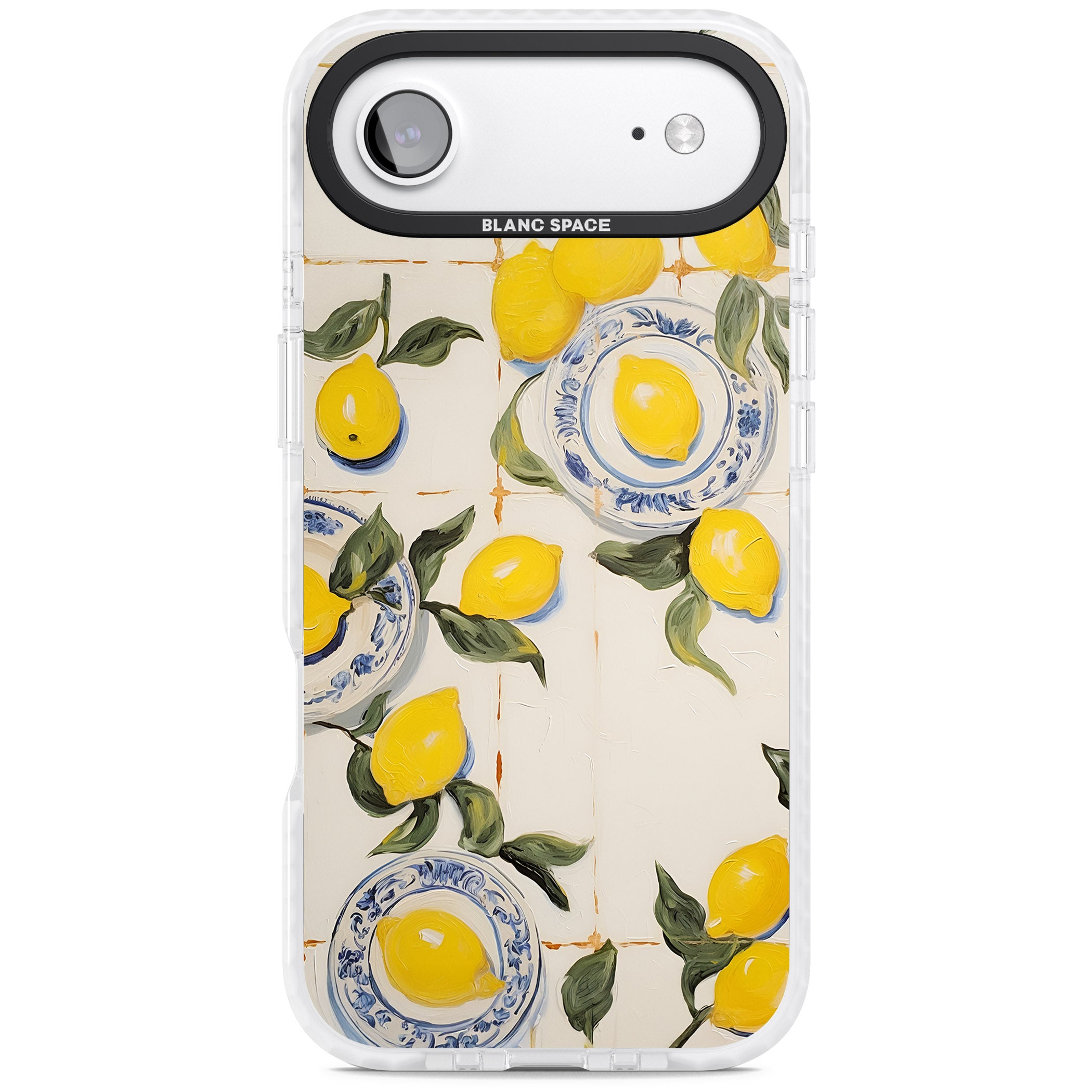 Lemons & Porcelain iPhone 17 Air Impact Clear Phone Case