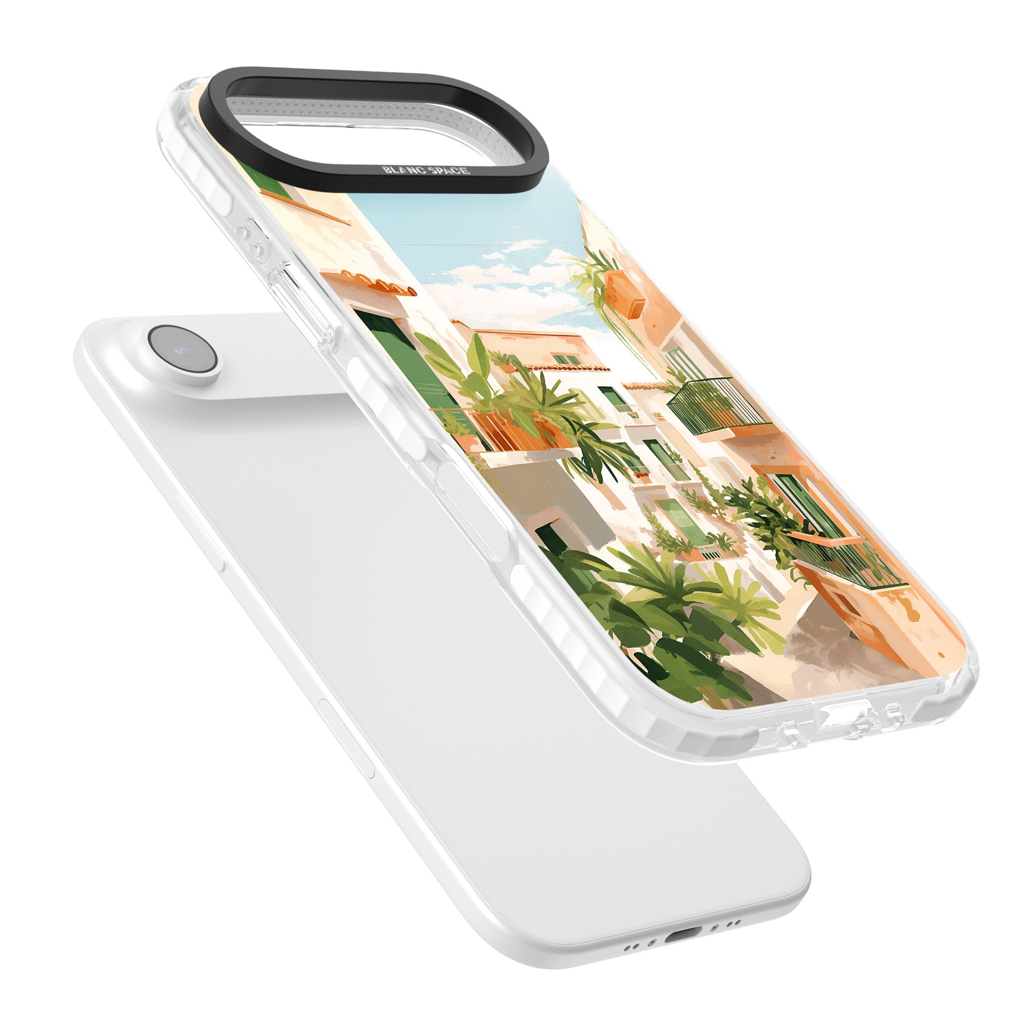Tuscan Balconies iPhone 17 Air Impact Clear Phone Case Colours