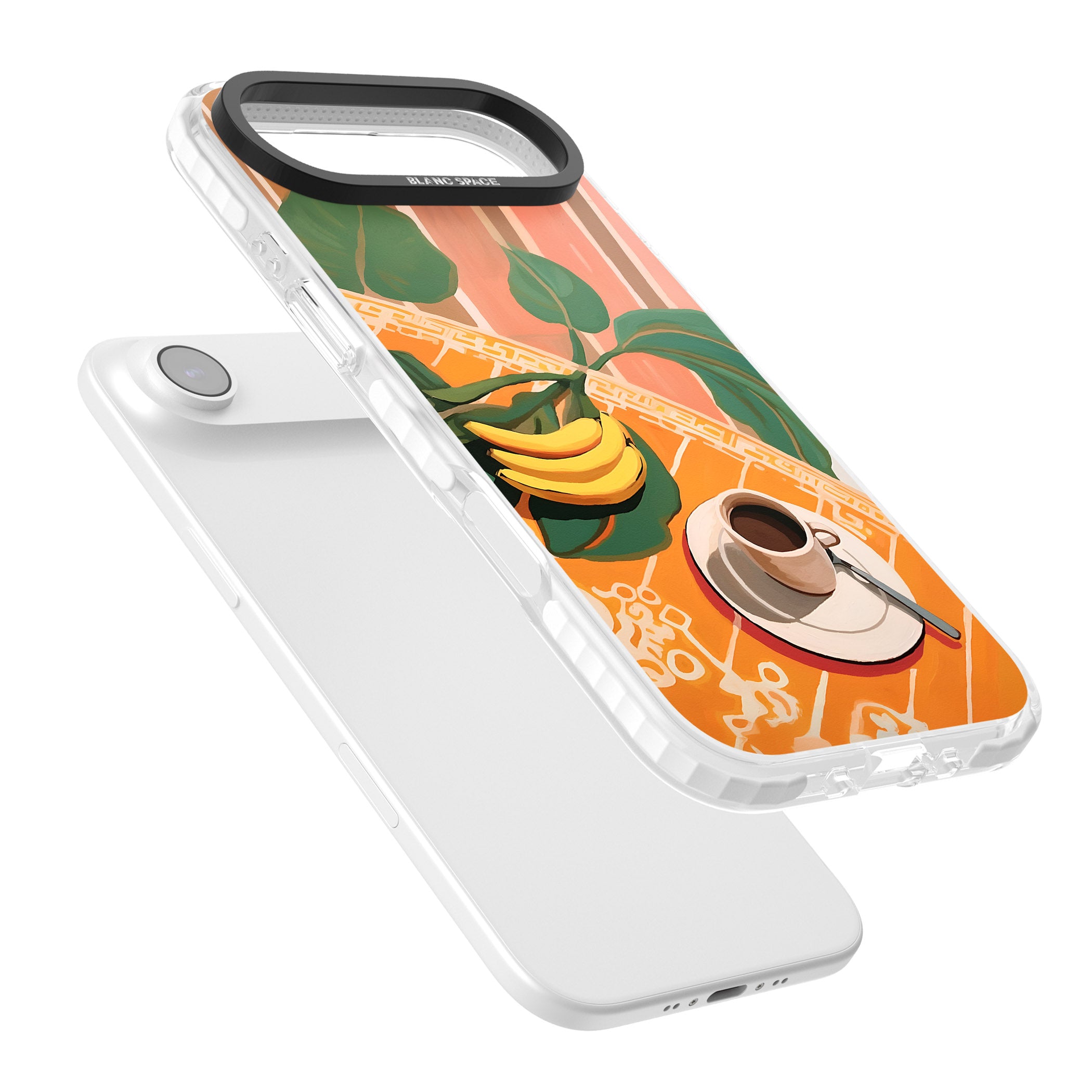 Mediterranean Breakfast iPhone 17 Air Impact Clear Phone Case Colours