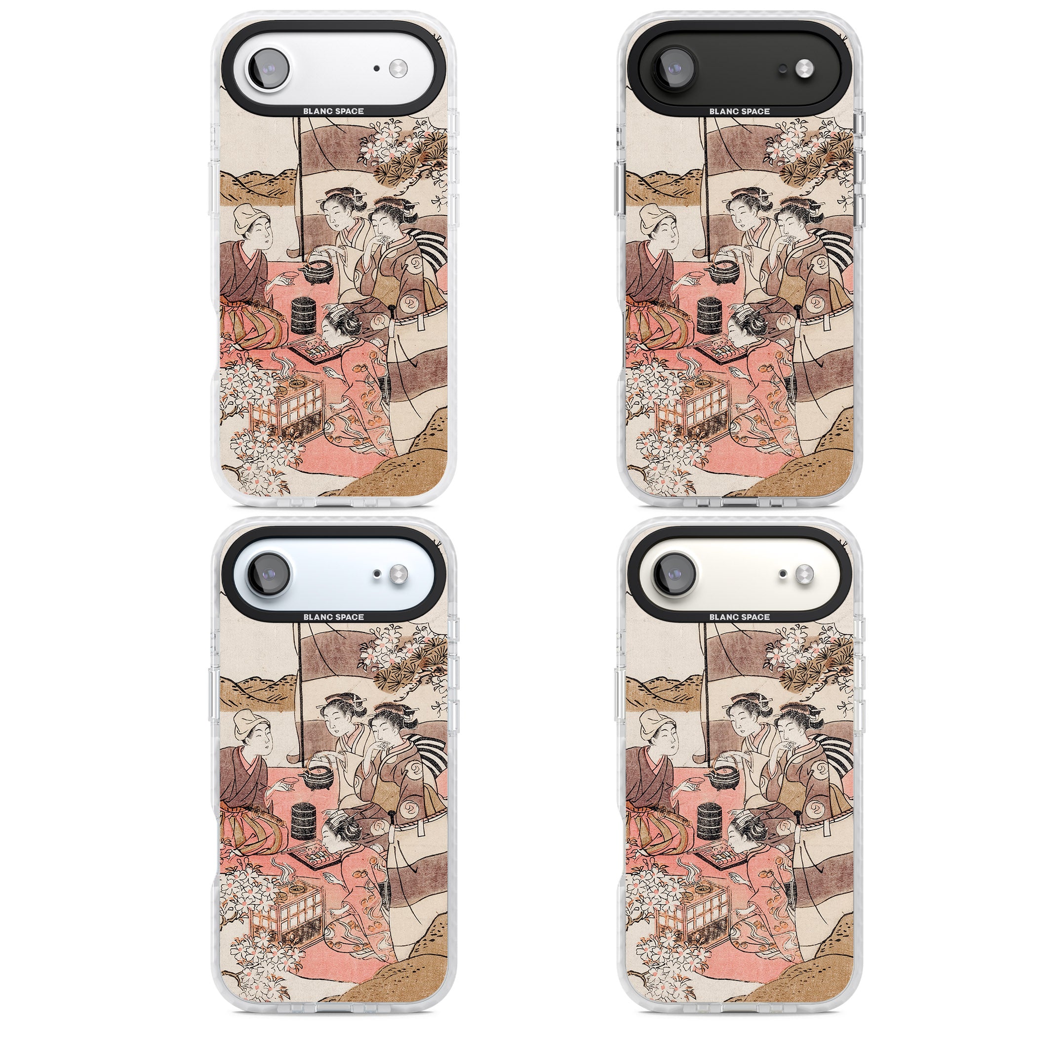 Japanese Afternoon Tea iPhone 17 Air Impact Clear Phone Case APT Impact Protection