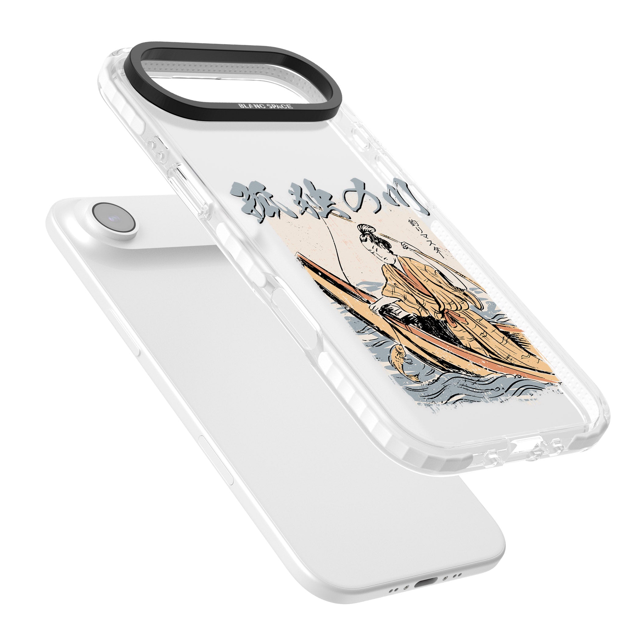 Japanese River iPhone 17 Air Impact Clear Phone Case Colours