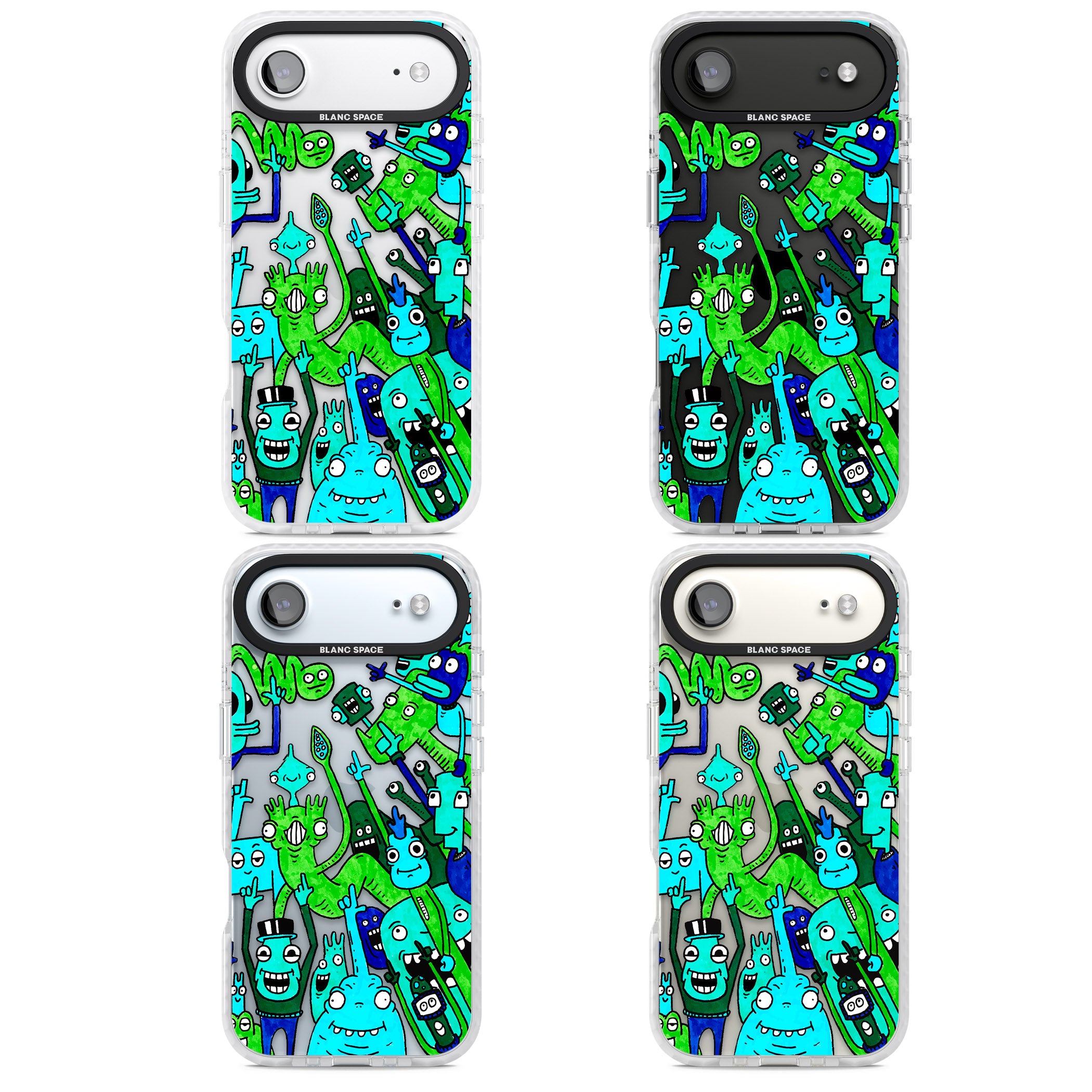 Don'T Point iPhone 17 Air Impact Clear Phone Case APT Impact Protection