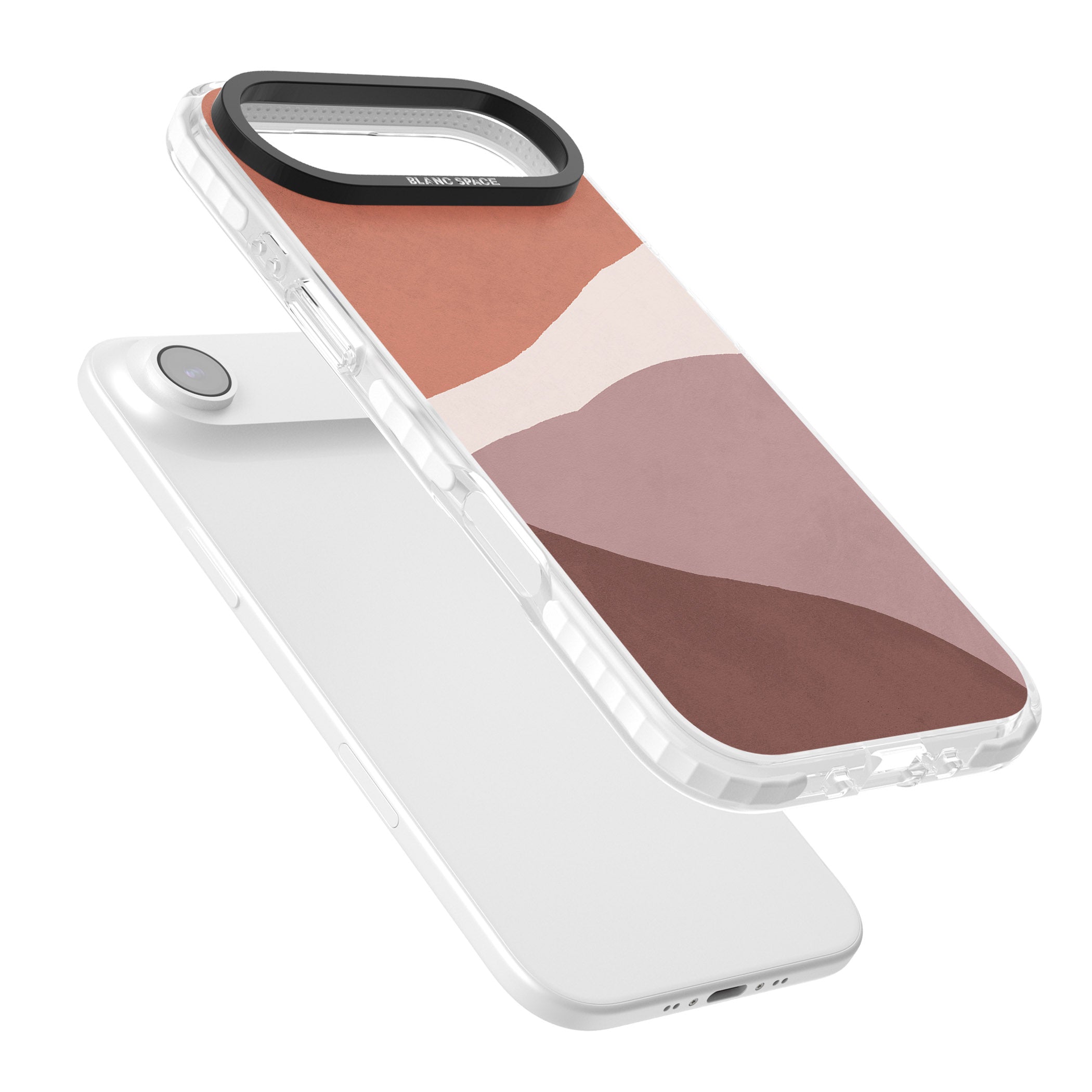 Lush Abstract Watercolour Design #2 iPhone 17 Air Impact Pro Clear Phone Case Colours