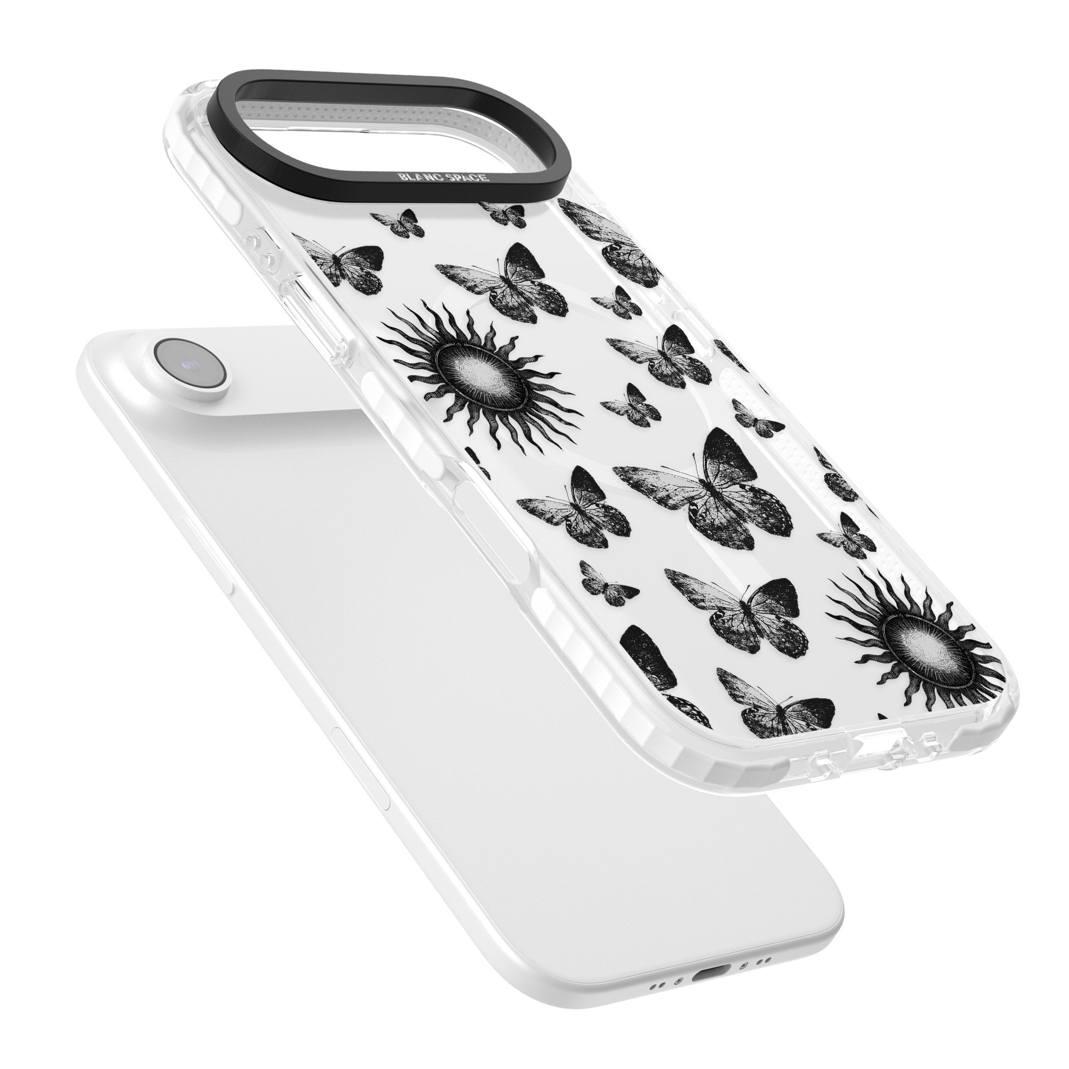Butterflies Suns iPhone 17 Air Impact Pro Clear Phone Case Colours