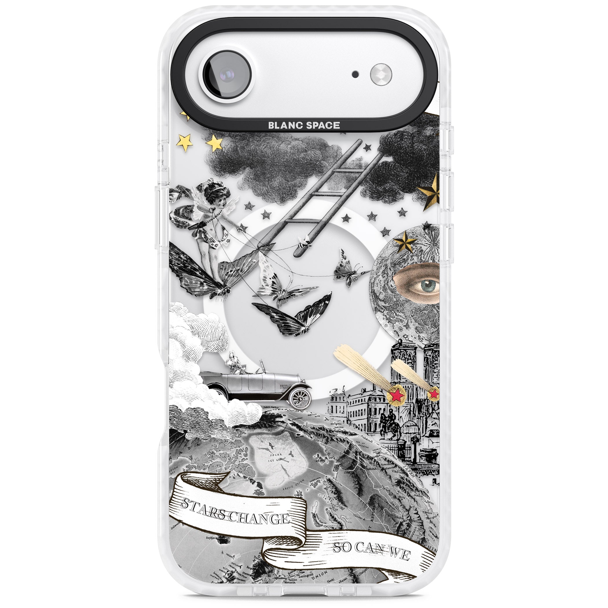Stars Change So Can We iPhone 17 Air Impact Pro Clear Phone Case