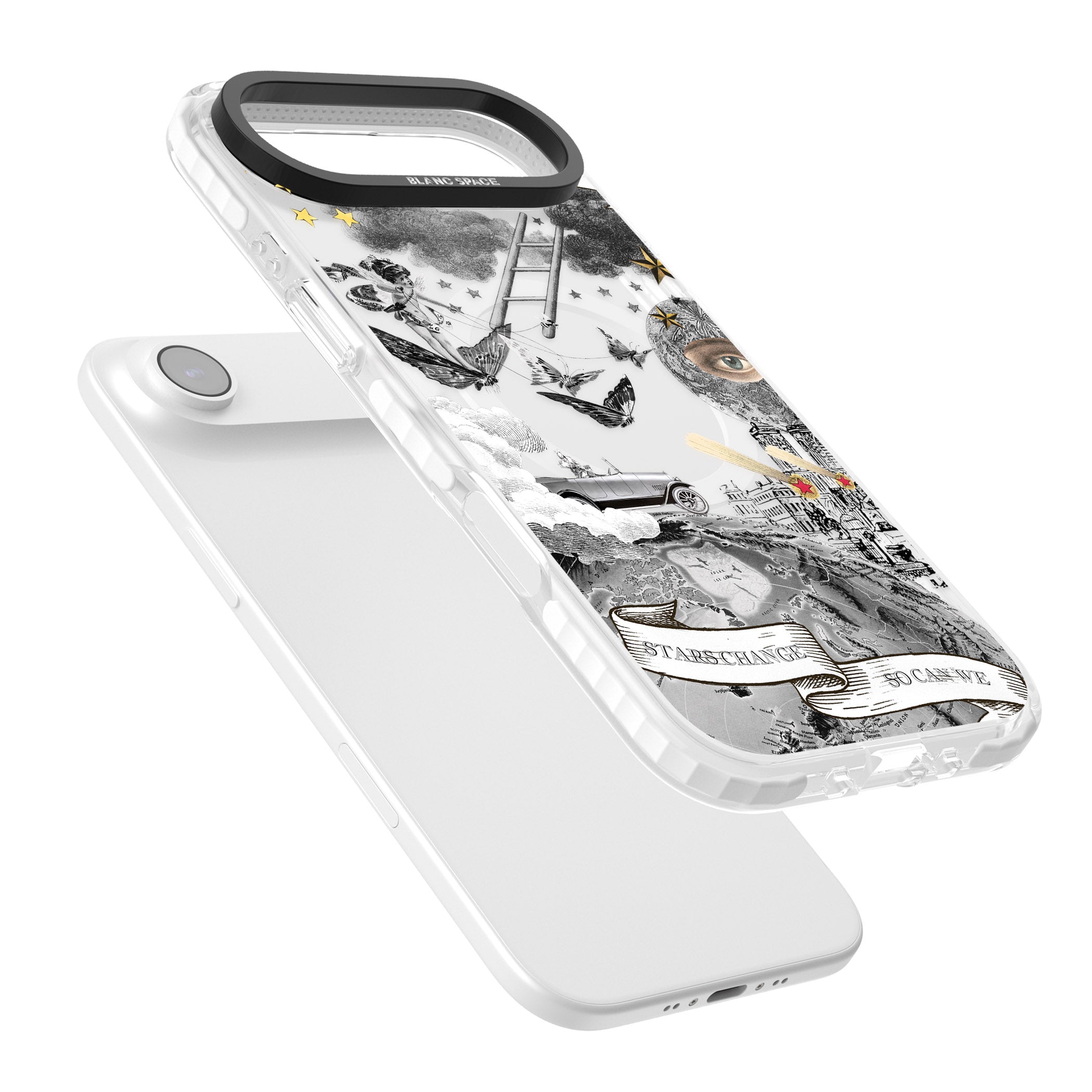 Stars Change So Can We iPhone 17 Air Impact Pro Clear Phone Case Colours