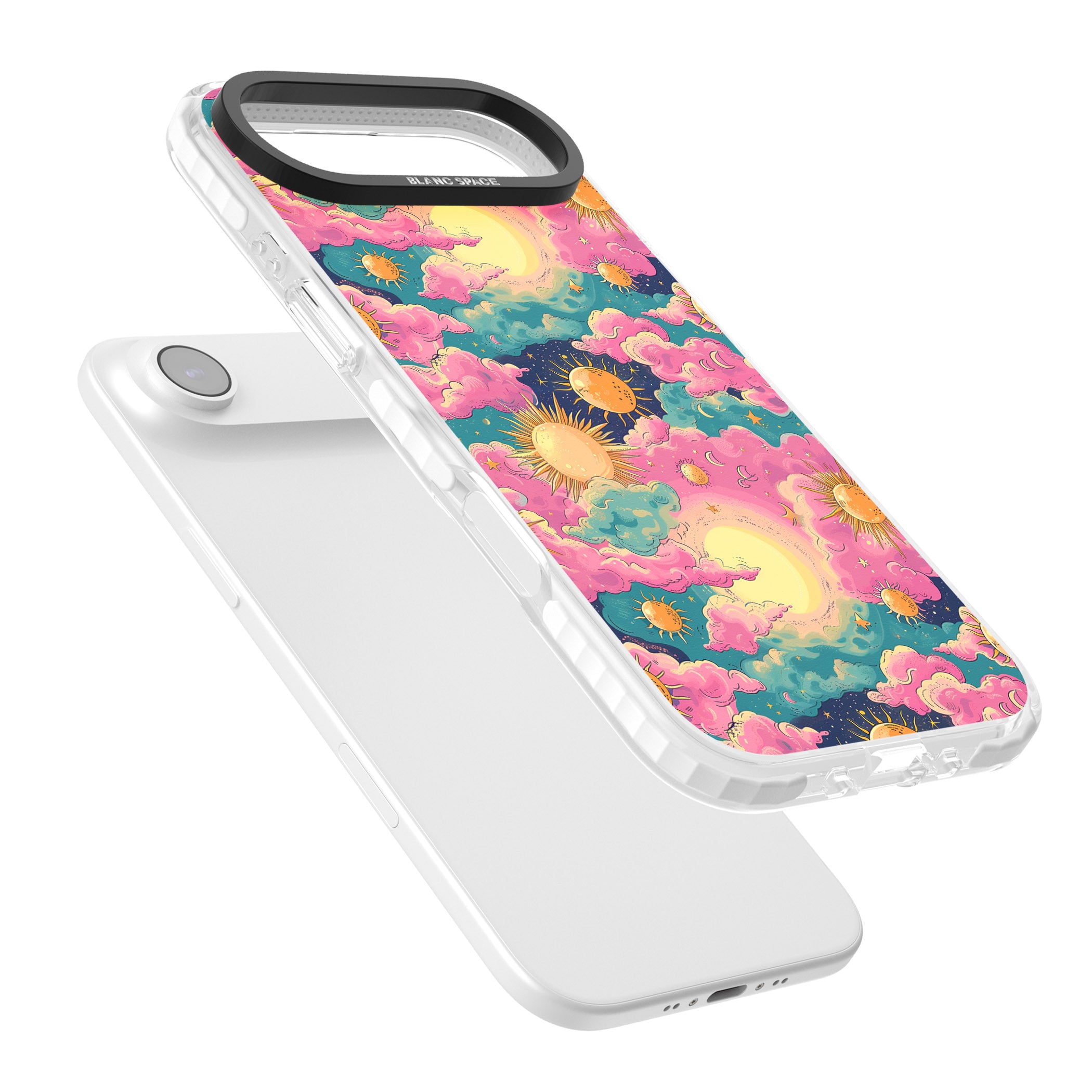 Starlight Clouds iPhone 17 Air Impact Pro Clear Phone Case Colours