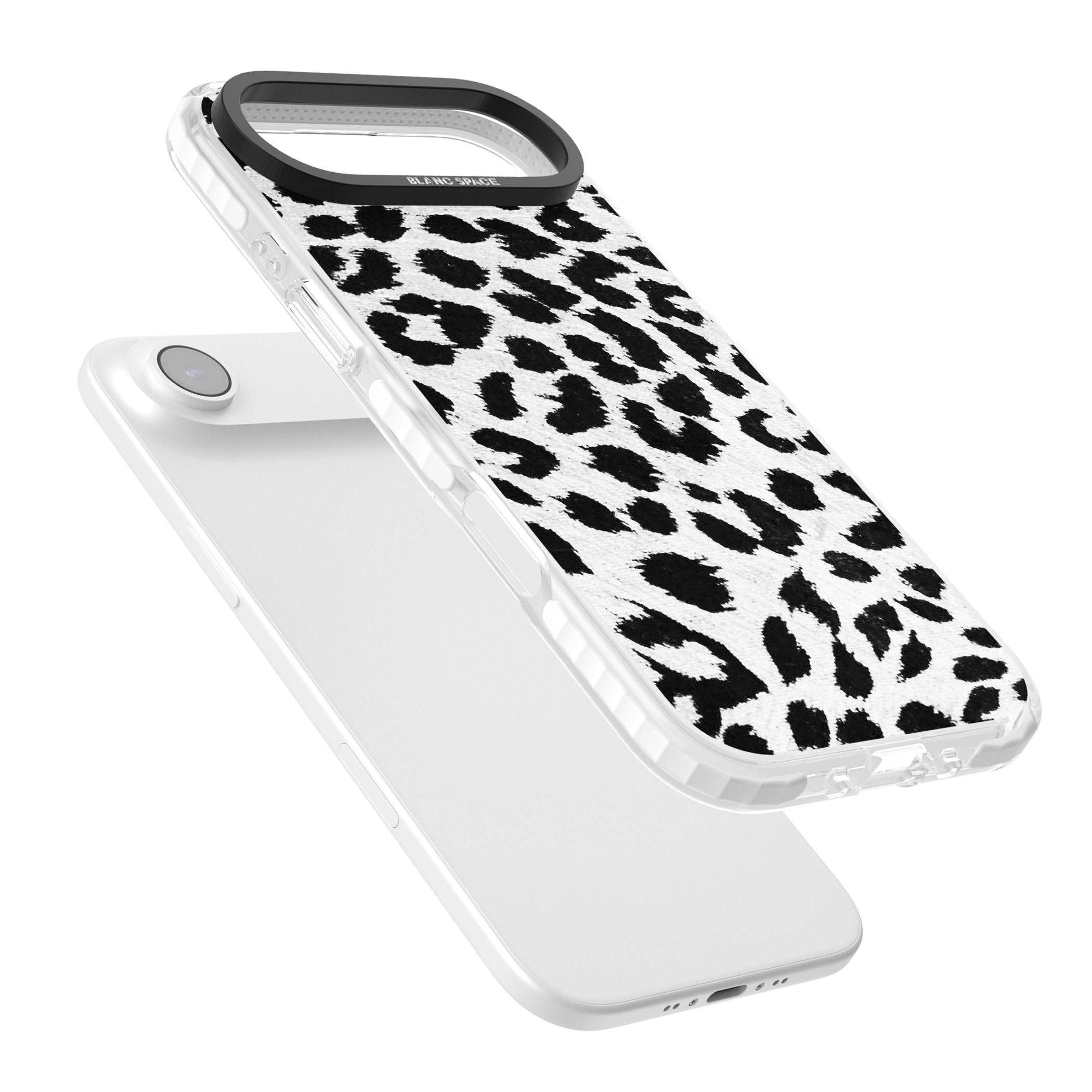 Rar Leopard Print White iPhone 17 Air Impact Pro Clear Phone Case Colours