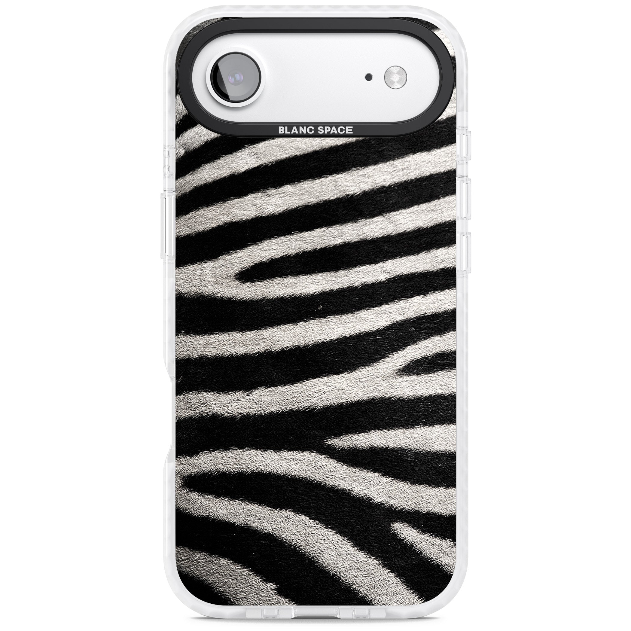 Zebra Print iPhone 17 Air Impact Pro Clear Phone Case