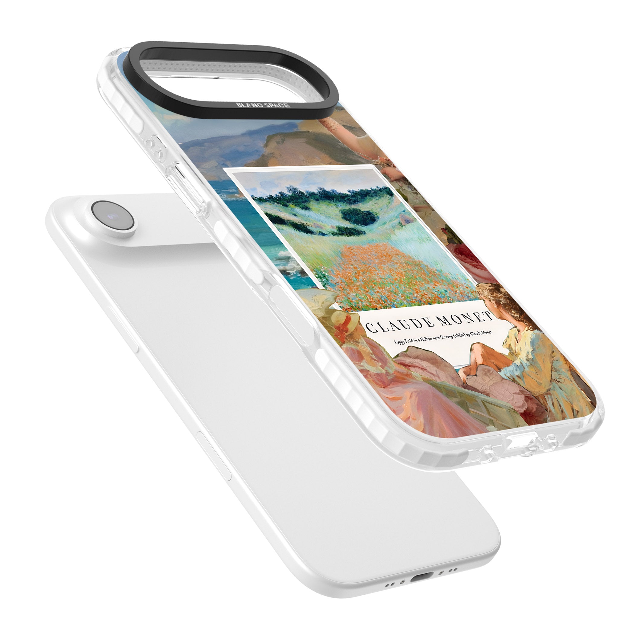 Monet Poppy Field iPhone 17 Air Impact Pro Clear Phone Case Colours