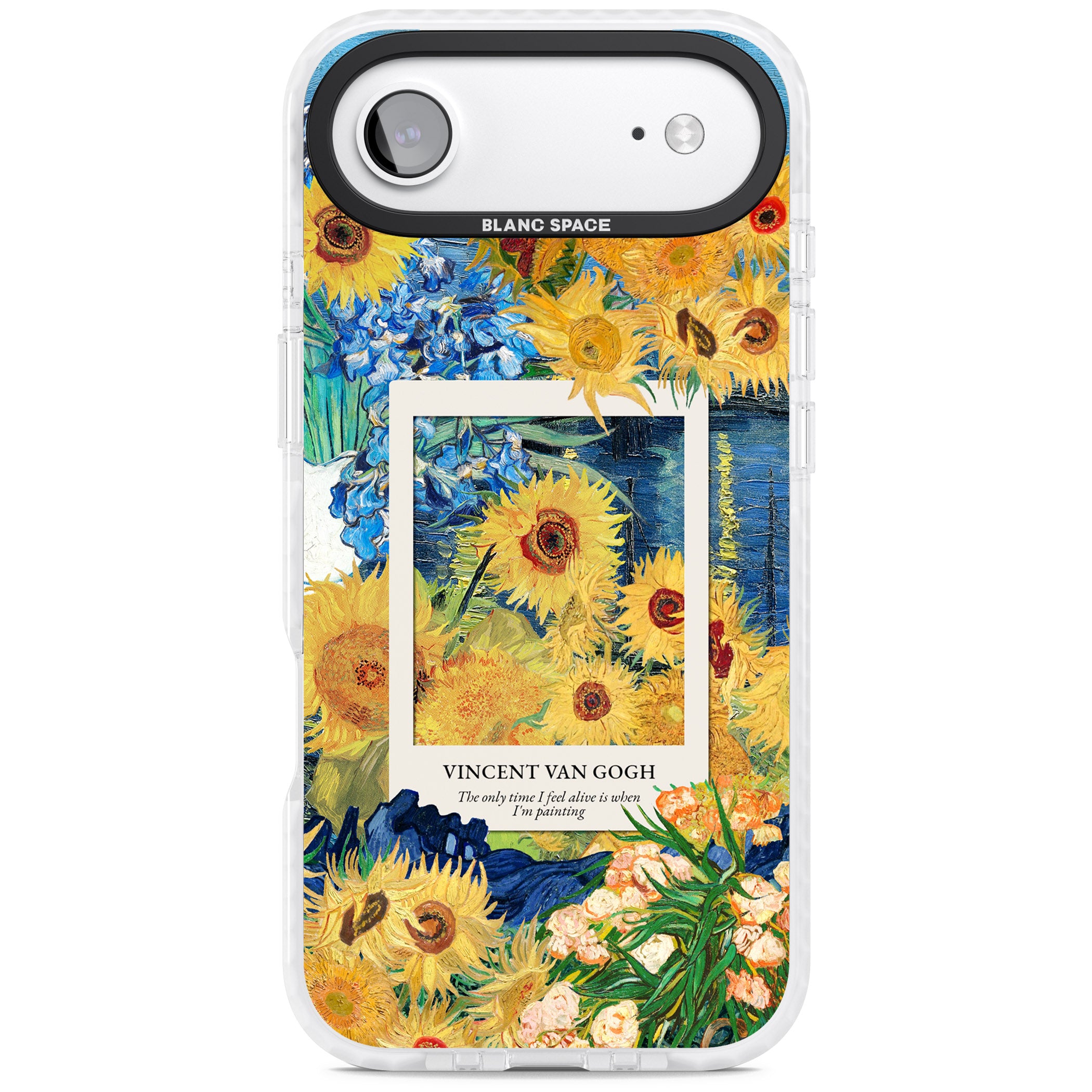 Van Gogh Sunflowers iPhone 17 Air Impact Pro Clear Phone Case