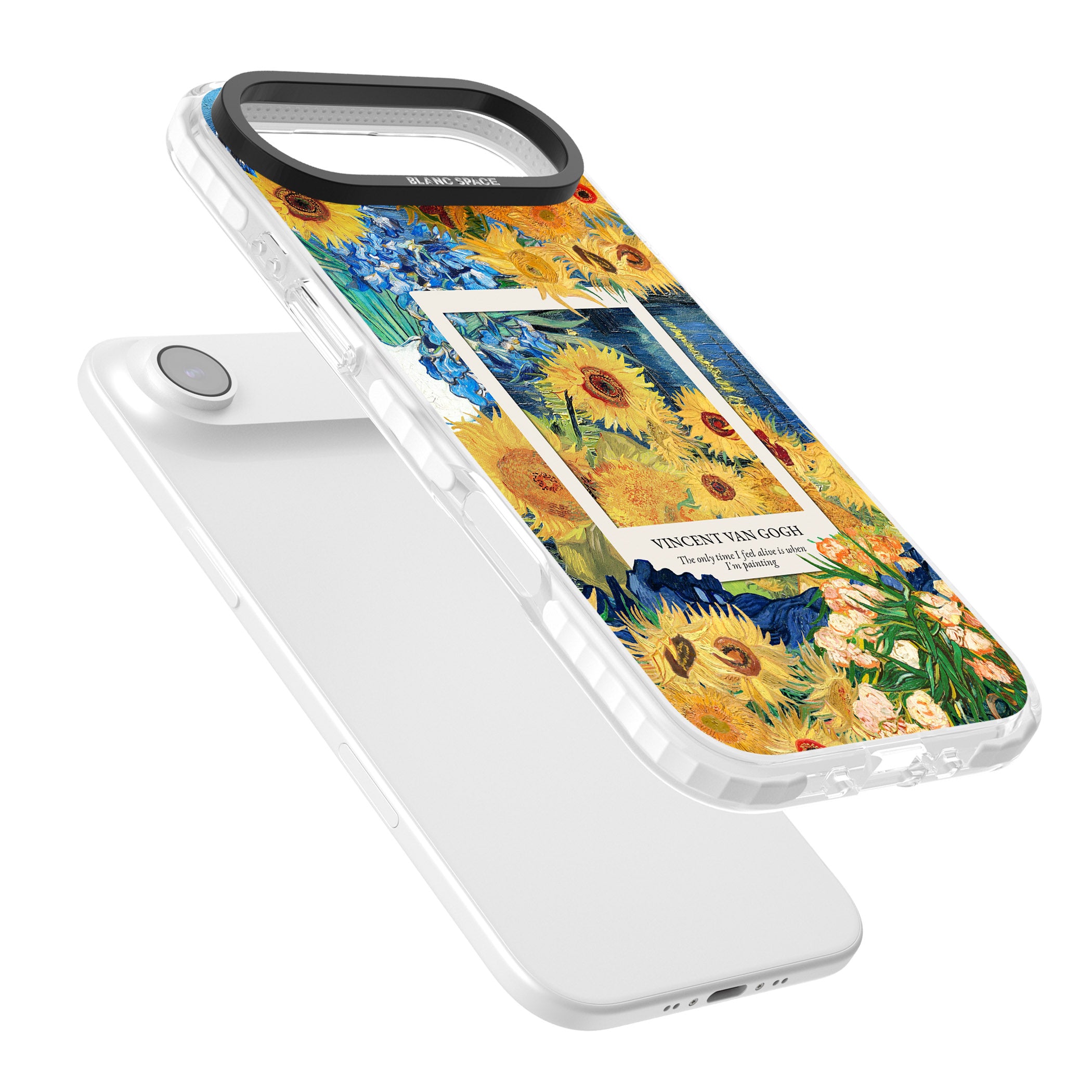 Van Gogh Sunflowers iPhone 17 Air Impact Pro Clear Phone Case Colours