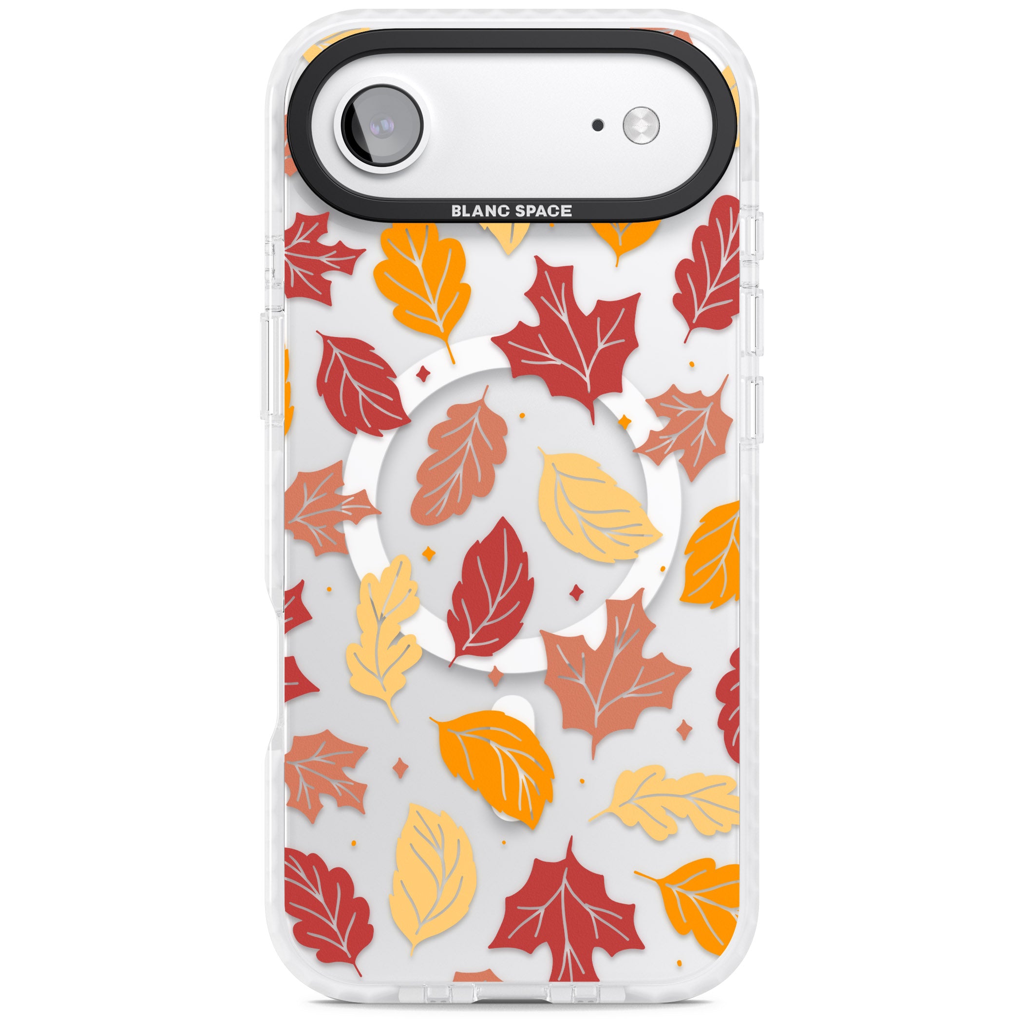 Autumn Leaves iPhone 17 Air Impact Pro Clear Phone Case