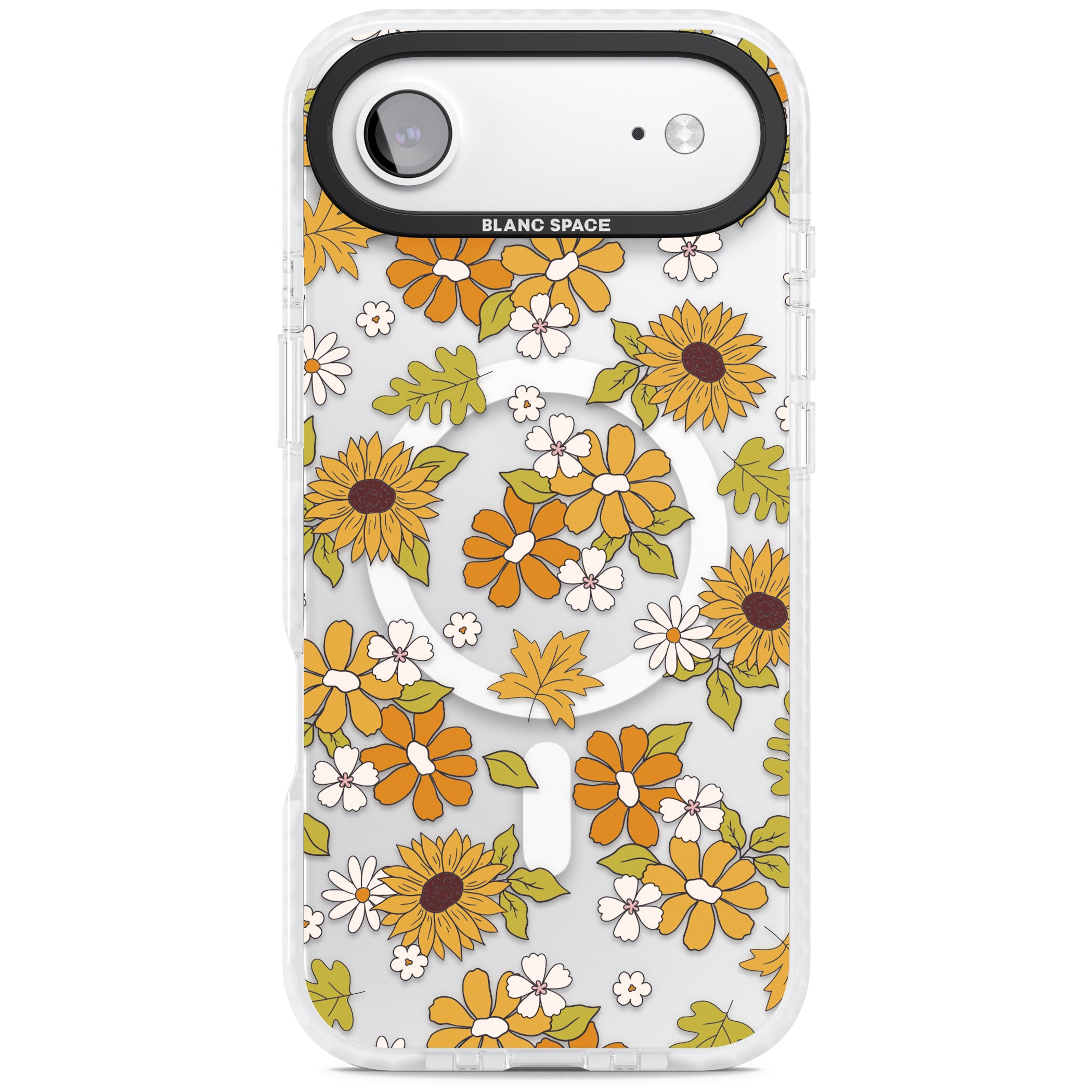 Boho Sunflowers iPhone 17 Air Impact Pro Clear Phone Case