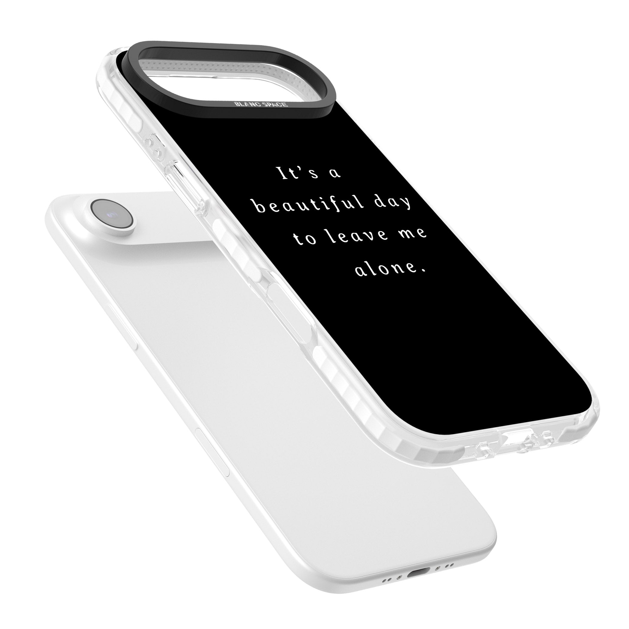 Beautiful Day Quote iPhone 17 Air Impact Pro Clear Phone Case Colours
