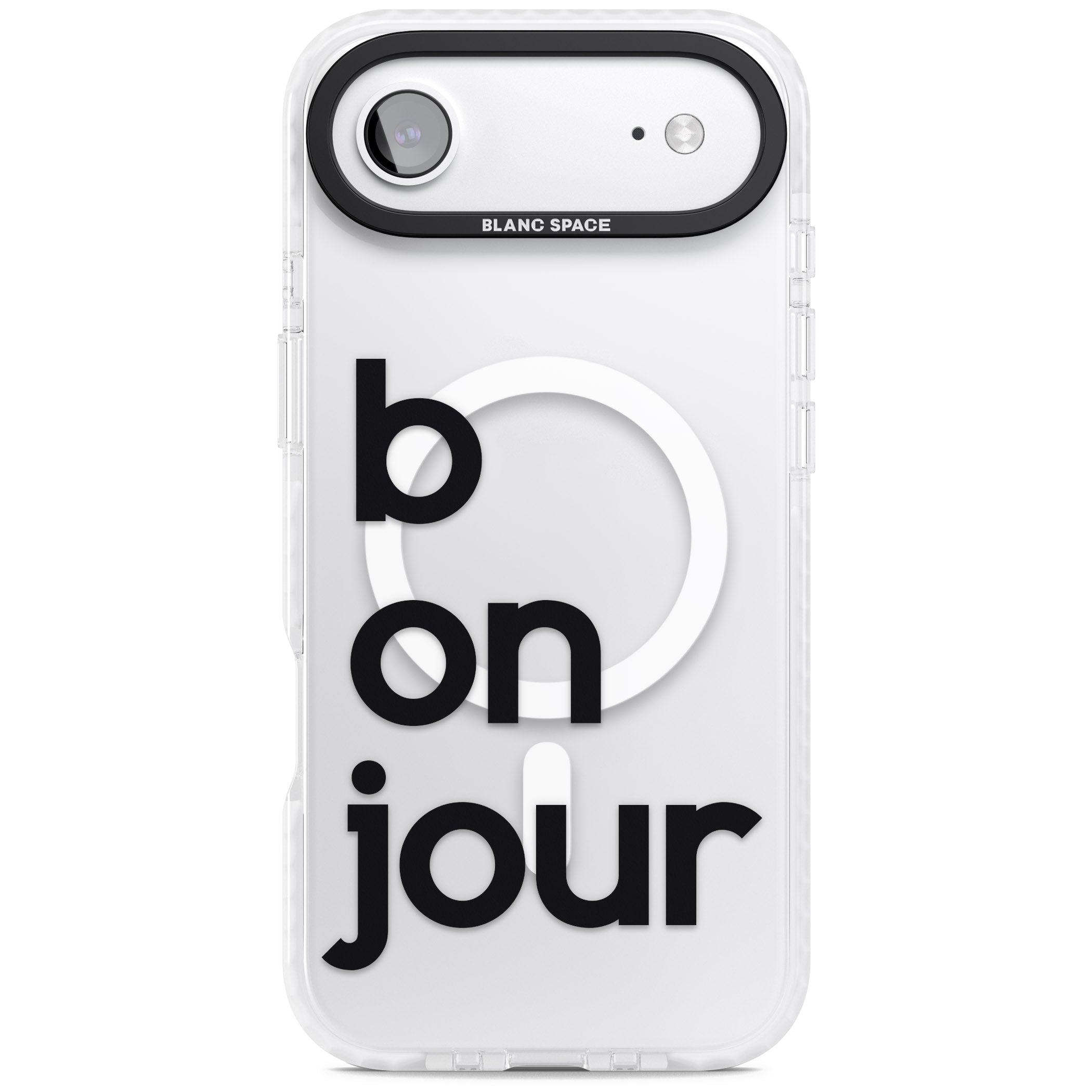 Bonjour iPhone 17 Air Impact Pro Clear Phone Case