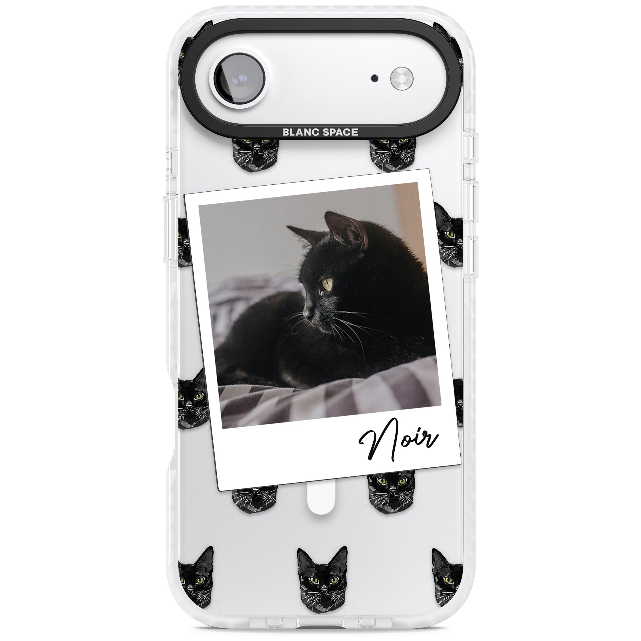 Personalised Bombay Cat Photo iPhone 17 Air Impact Pro Clear Phone Case