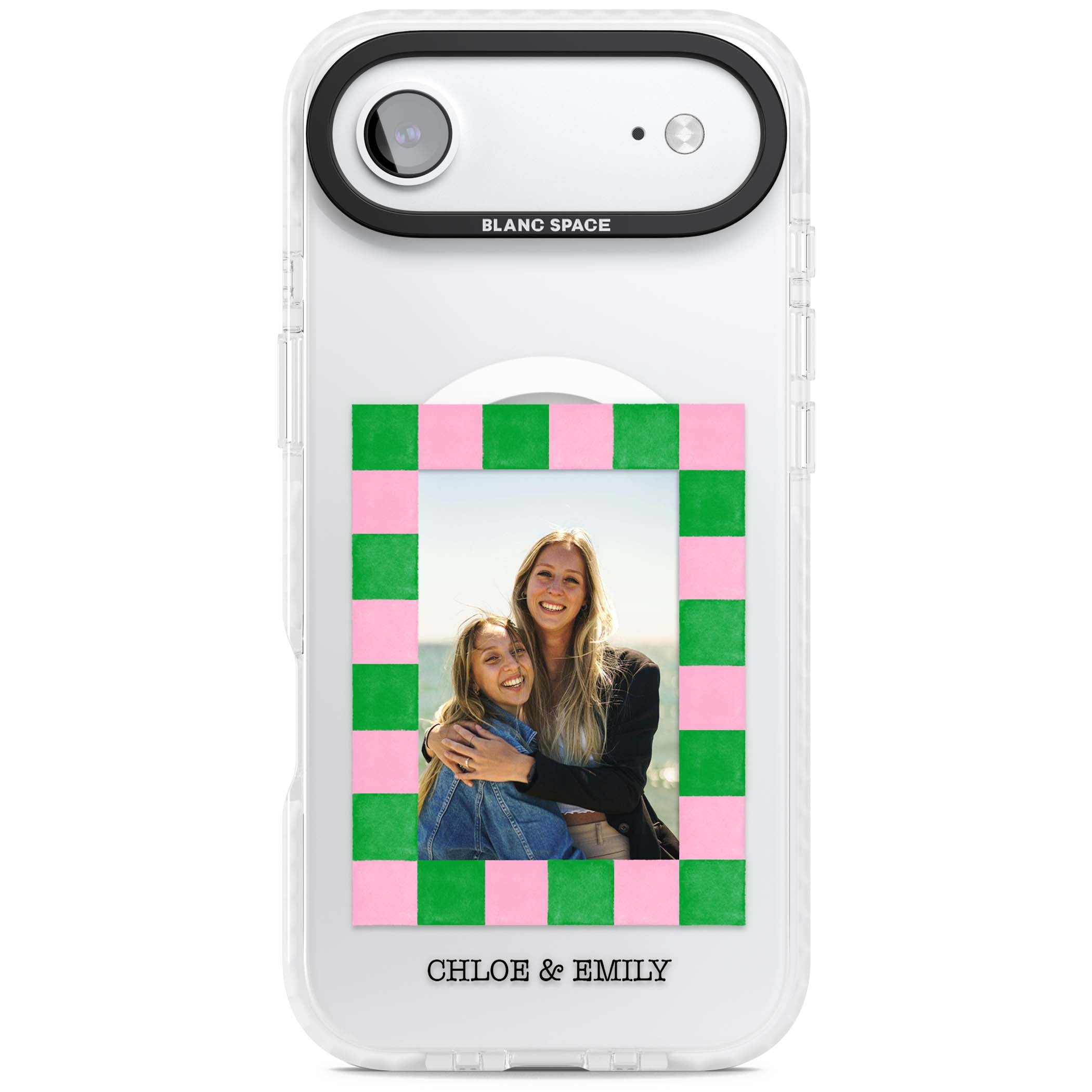 Riviera Check Photo cute iPhone case | Impact Magsafe case for iPhone Air