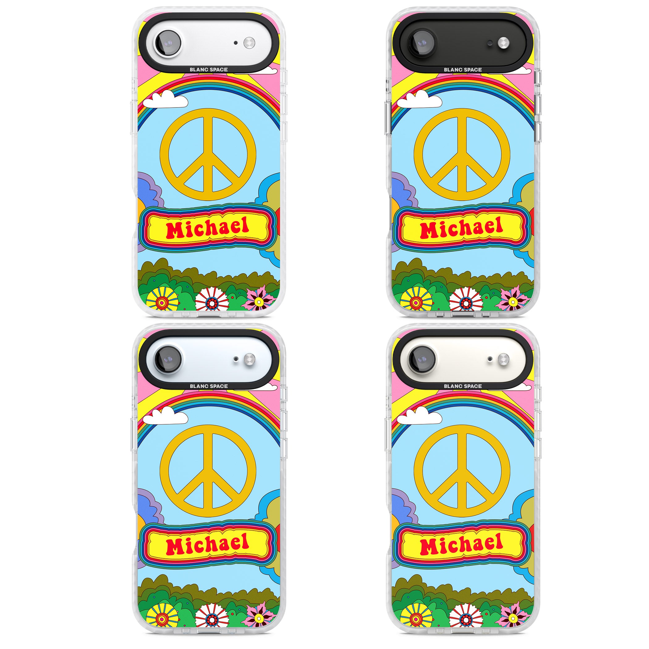 Personalised Happy Days iPhone 17 Air Impact Pro Clear Phone Case APT Impact Protection