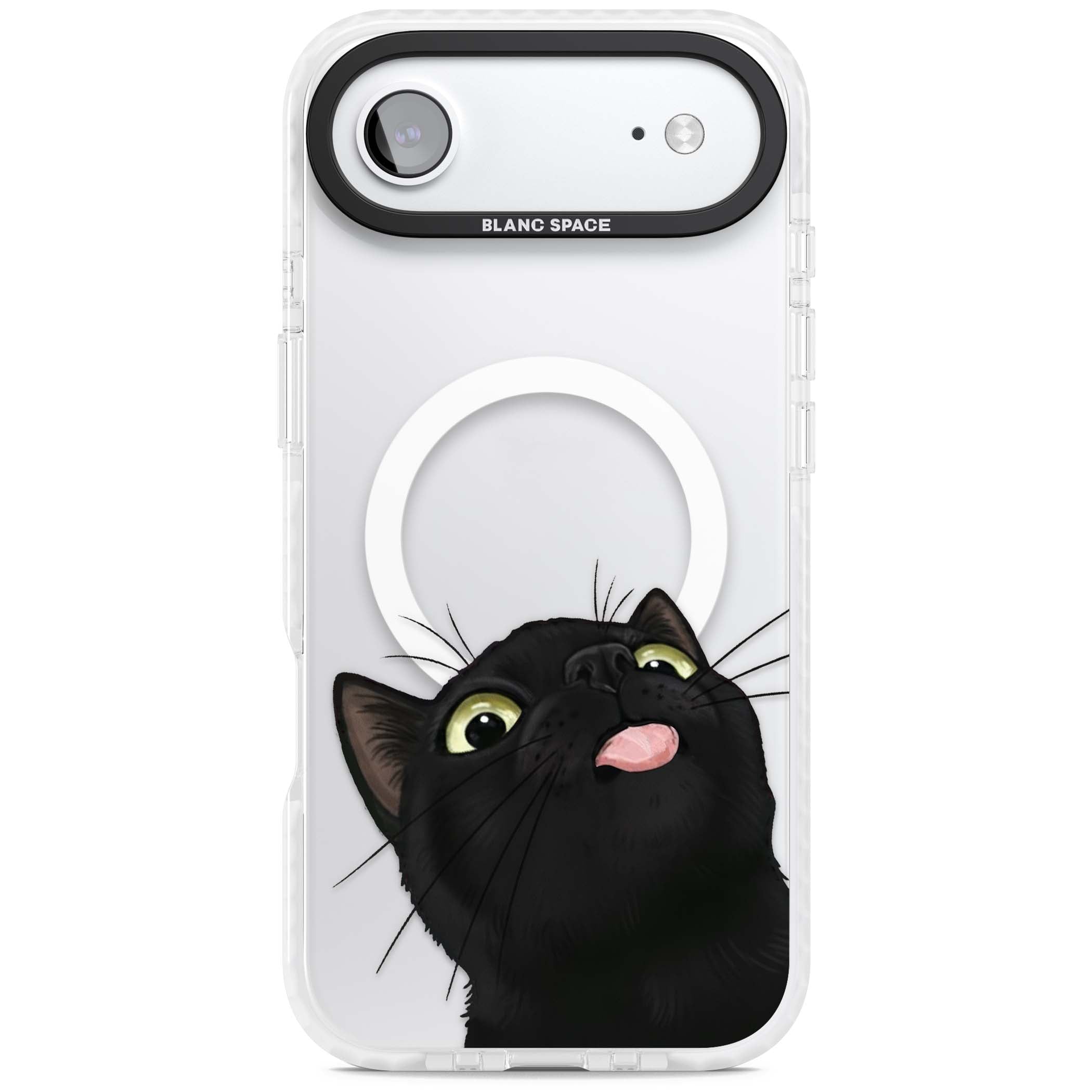 Black Cat Energy for her iPhone case | Impact Magsafe case for iPhone Air
