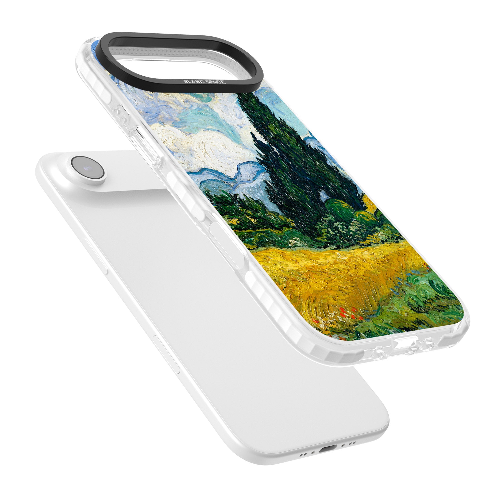 Wheat Field With Cypresses By Vincent Van Gogh iPhone 17 Air Impact Pro Clear Phone Case Colours