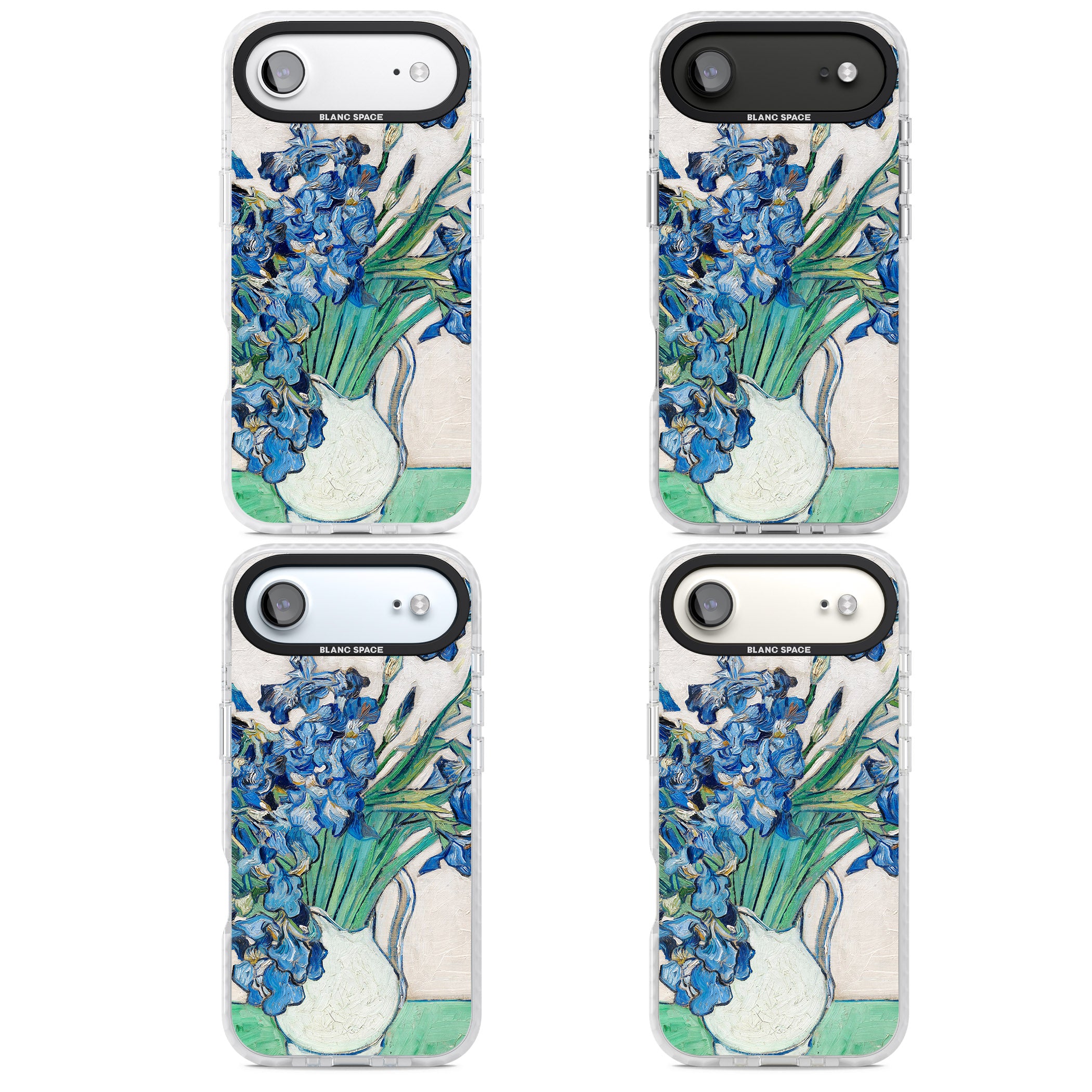 Irises By Vincent Van Gogh iPhone 17 Air Impact Pro Clear Phone Case APT Impact Protection