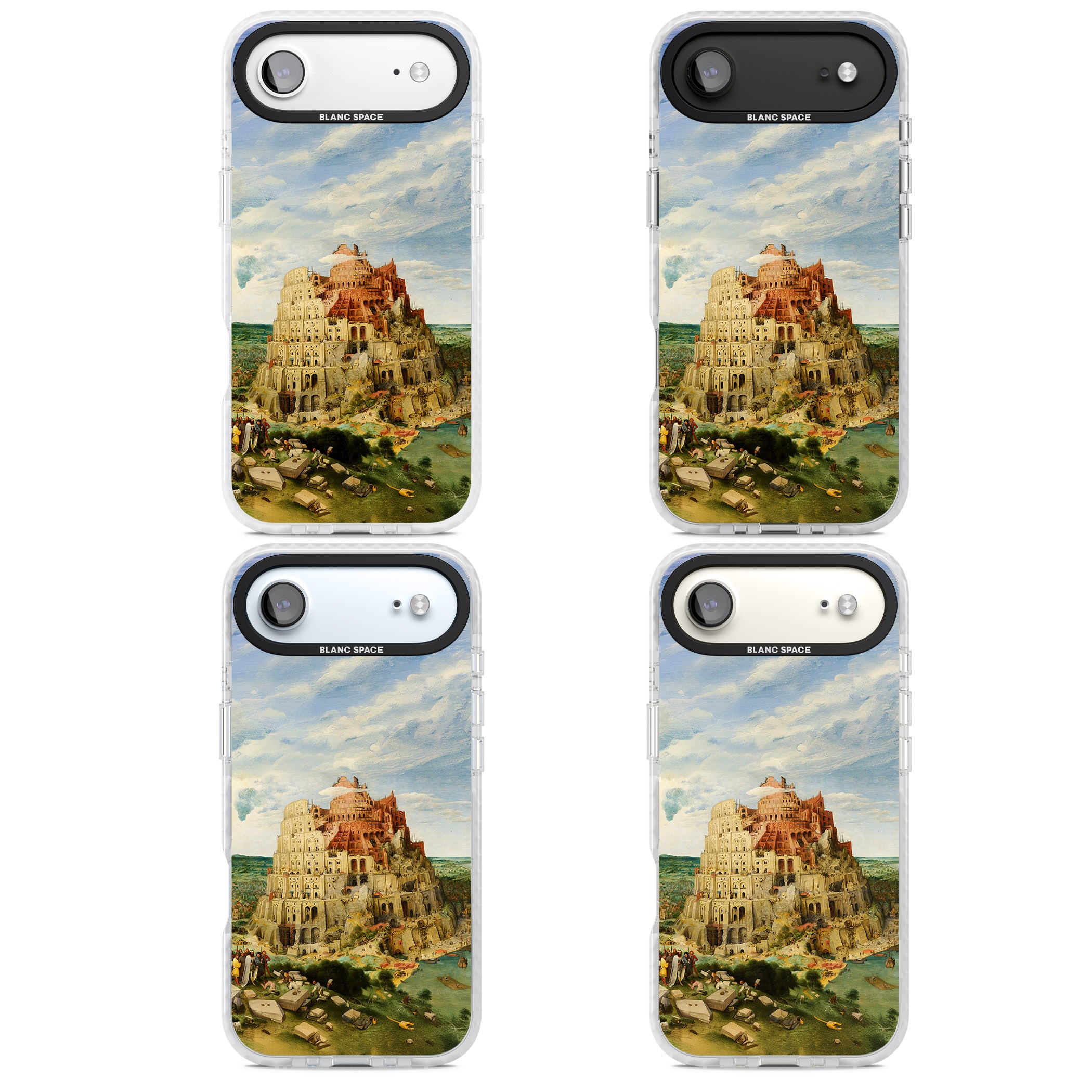 Tower Of Babel iPhone 17 Air Impact Pro Clear Phone Case APT Impact Protection