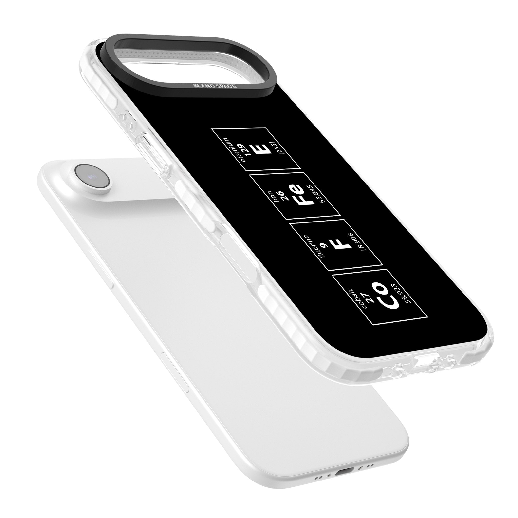 Coffee Element (Black) iPhone 17 Air Impact Pro Clear Phone Case Colours