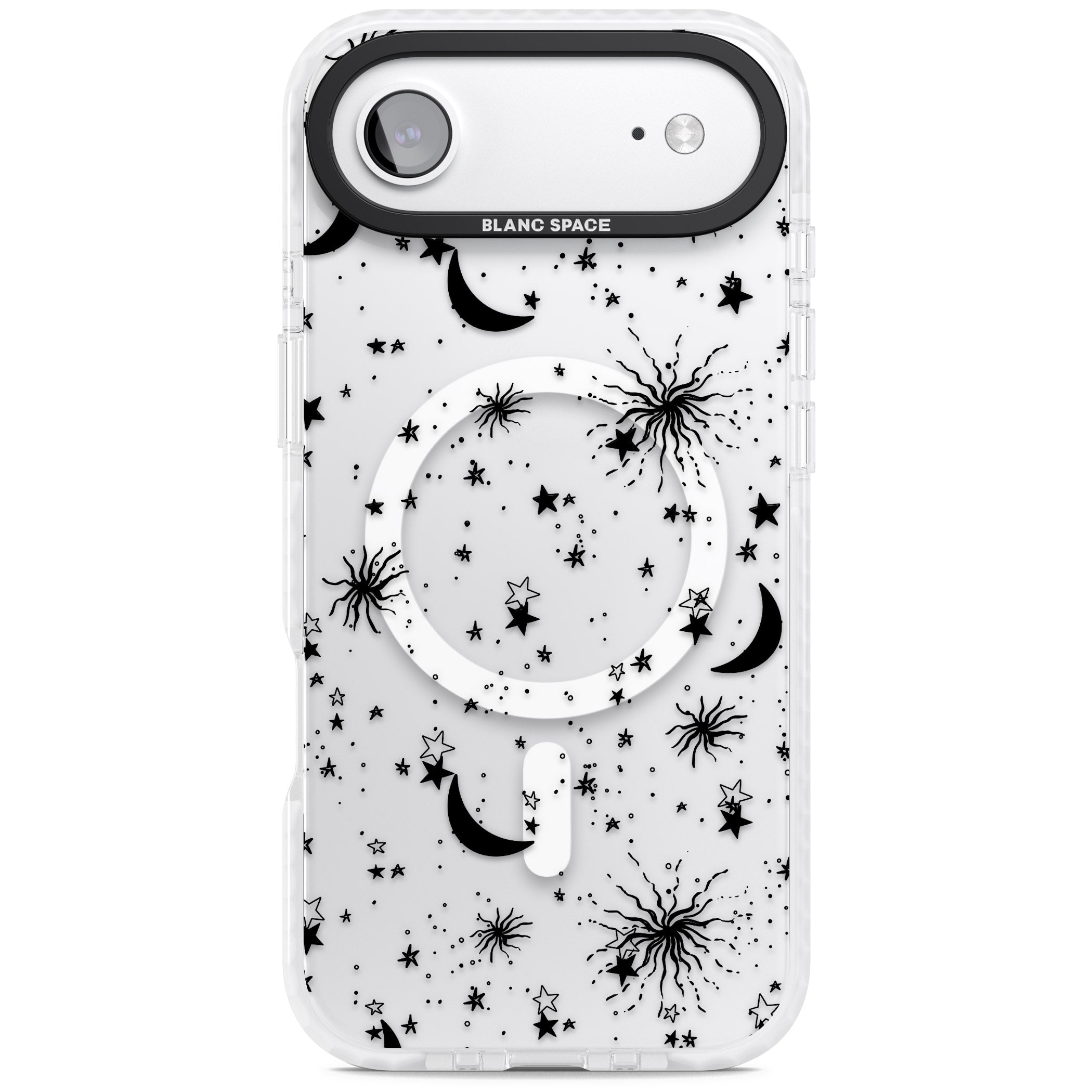 Celestial Night iPhone 17 Air Impact Pro Clear Phone Case