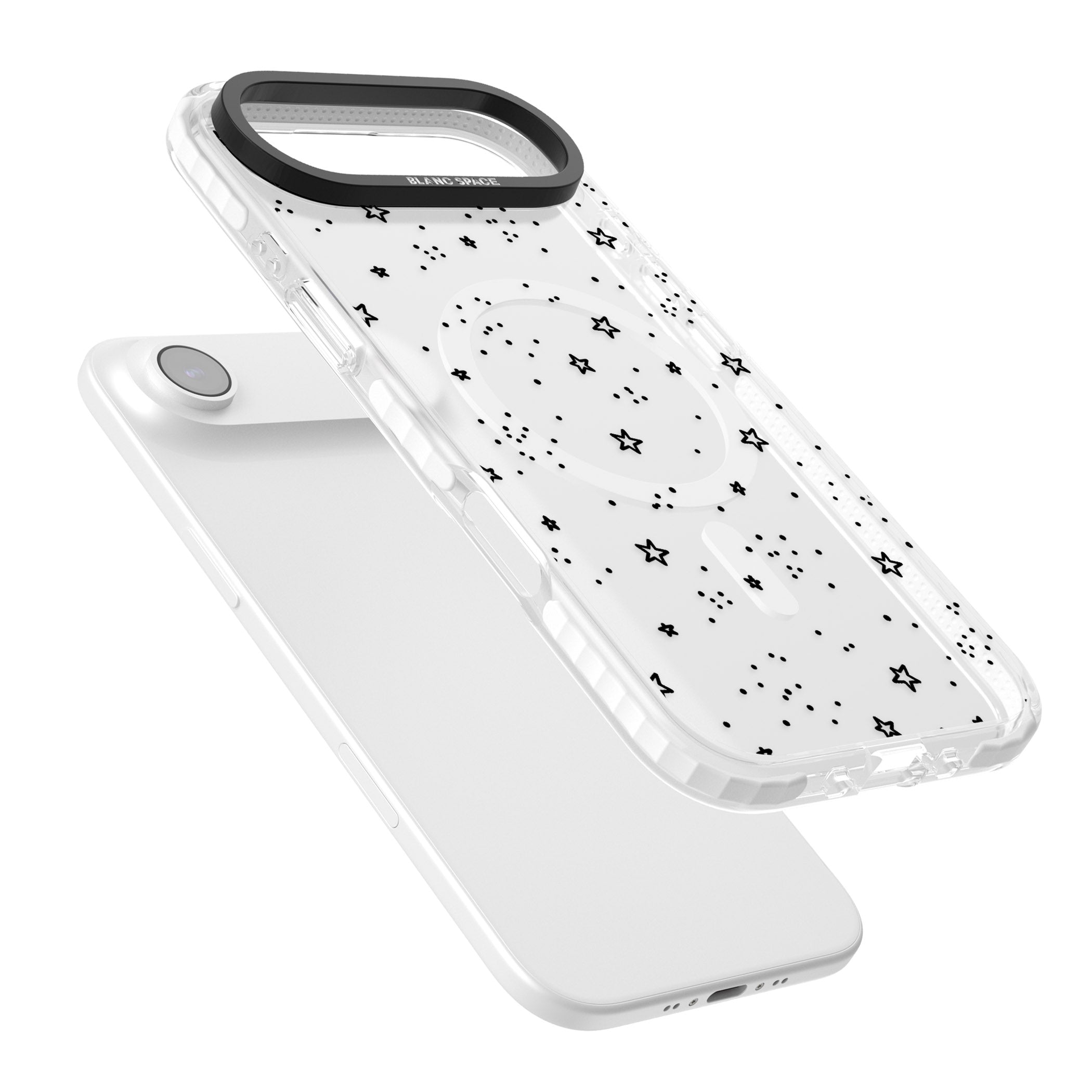 Starry Night Sky iPhone 17 Air Impact Pro Clear Phone Case Colours
