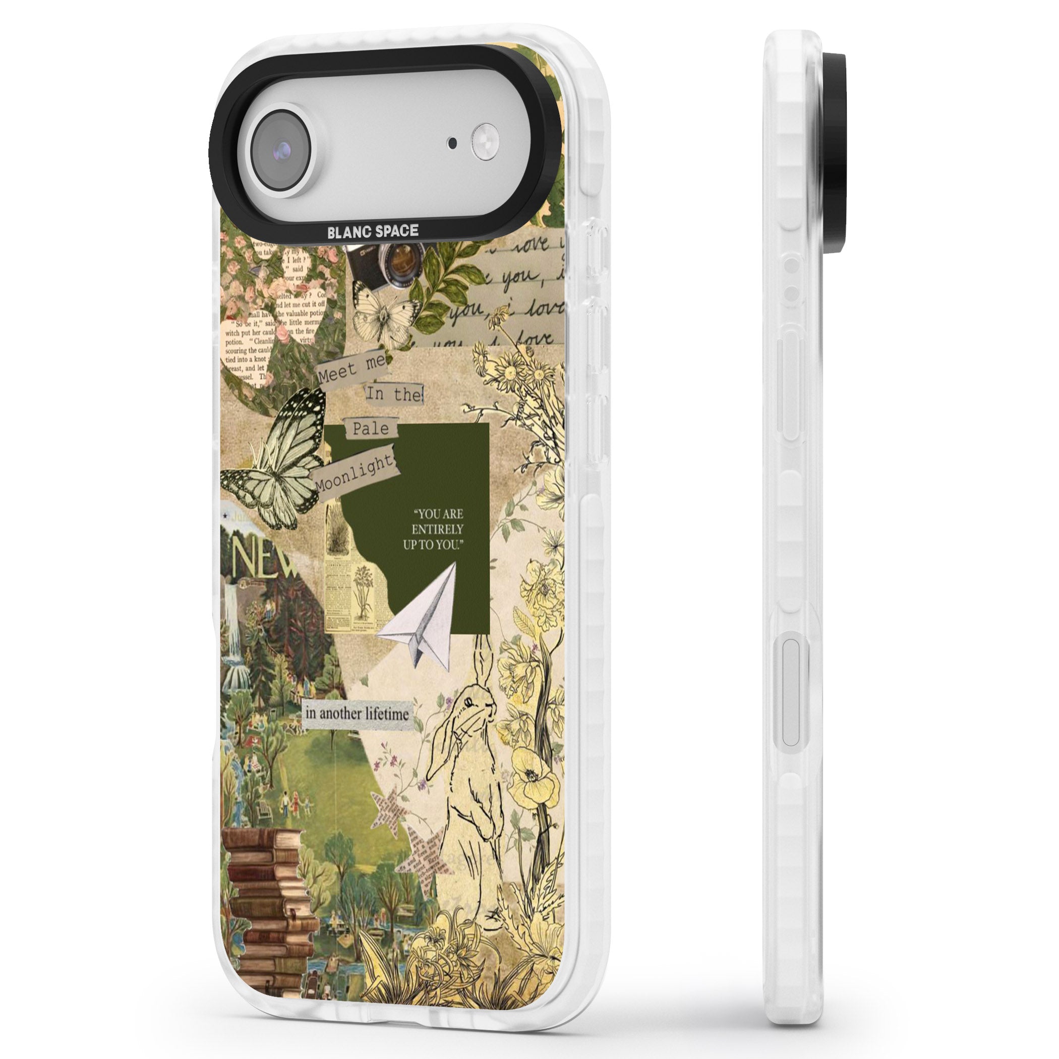 Country Wonderland iPhone 17 Air Impact Pro Clear Phone Case Side Profile