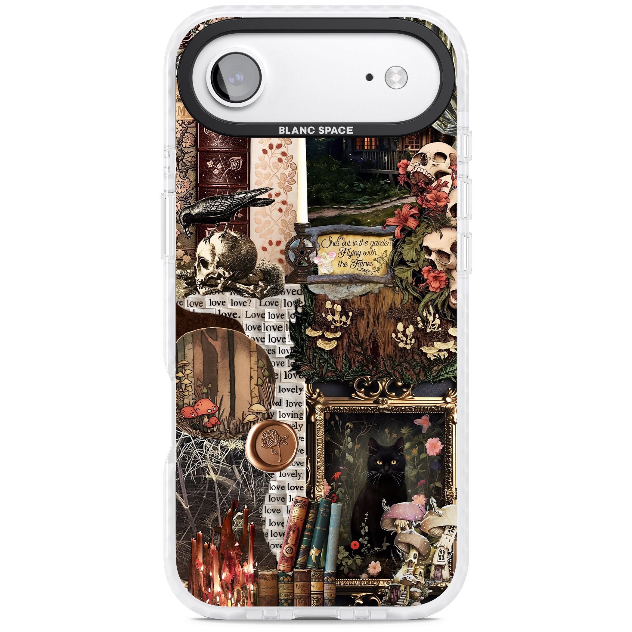 Academia Collage iPhone 17 Air Impact Pro Clear Phone Case