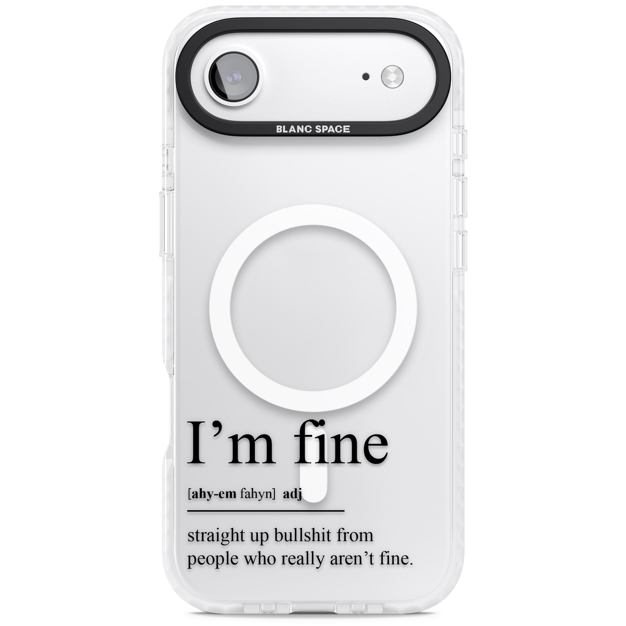 Im Fine iPhone 17 Air Impact Pro Clear Phone Case